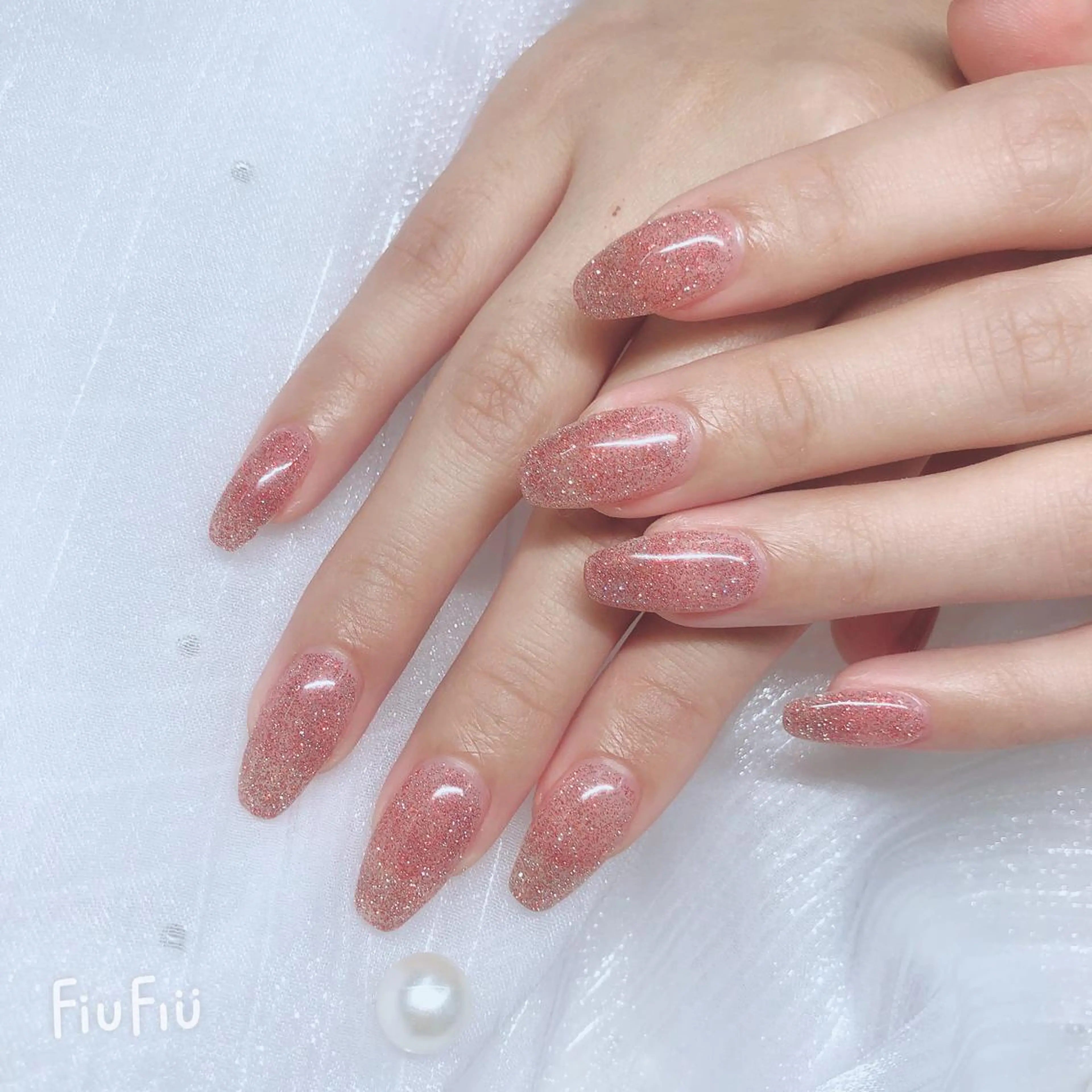 ネイル ハンドネイル ハンドケア ハク キのネイルデザイン