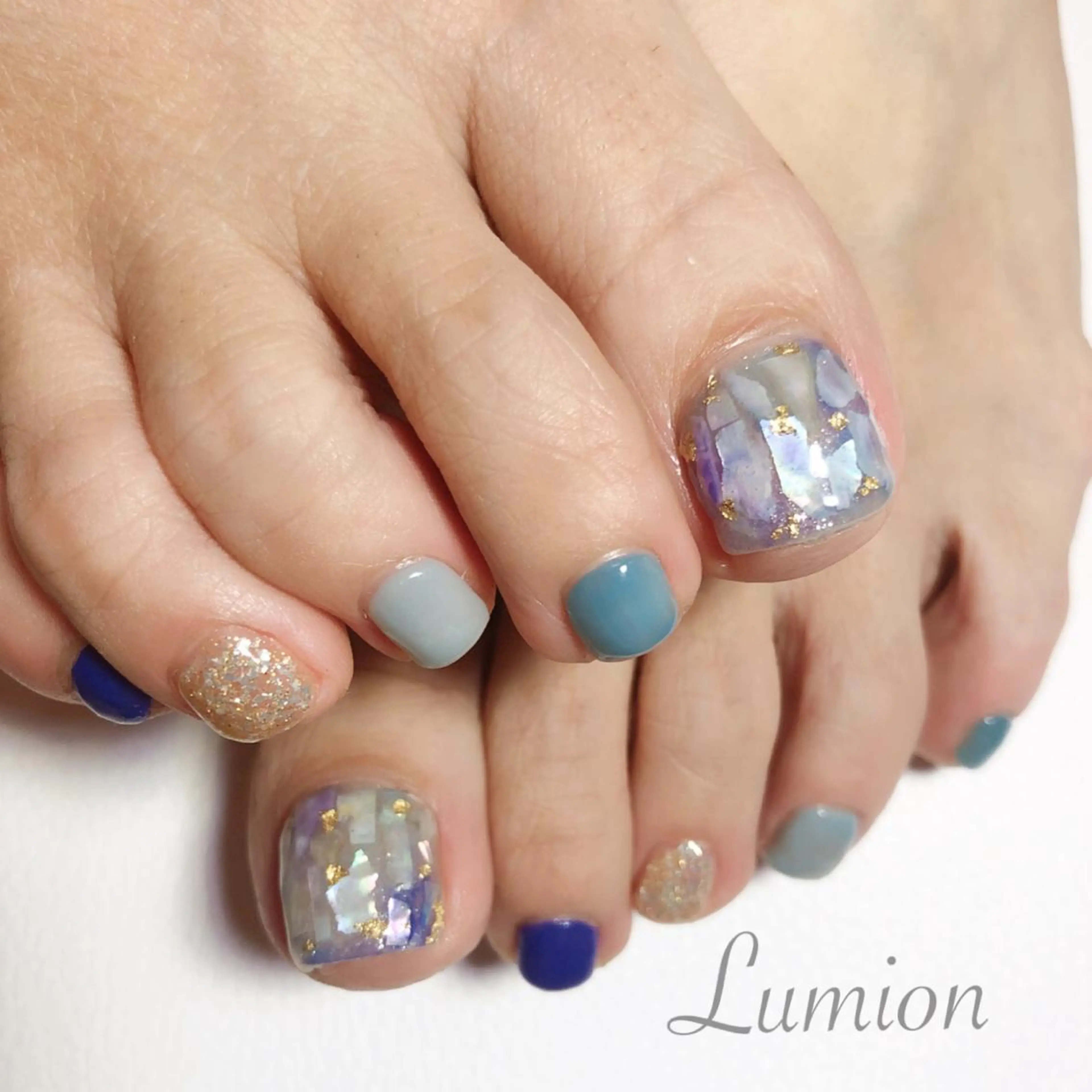 ネイル フットネイル nailroom Lumionのネイルデザイン