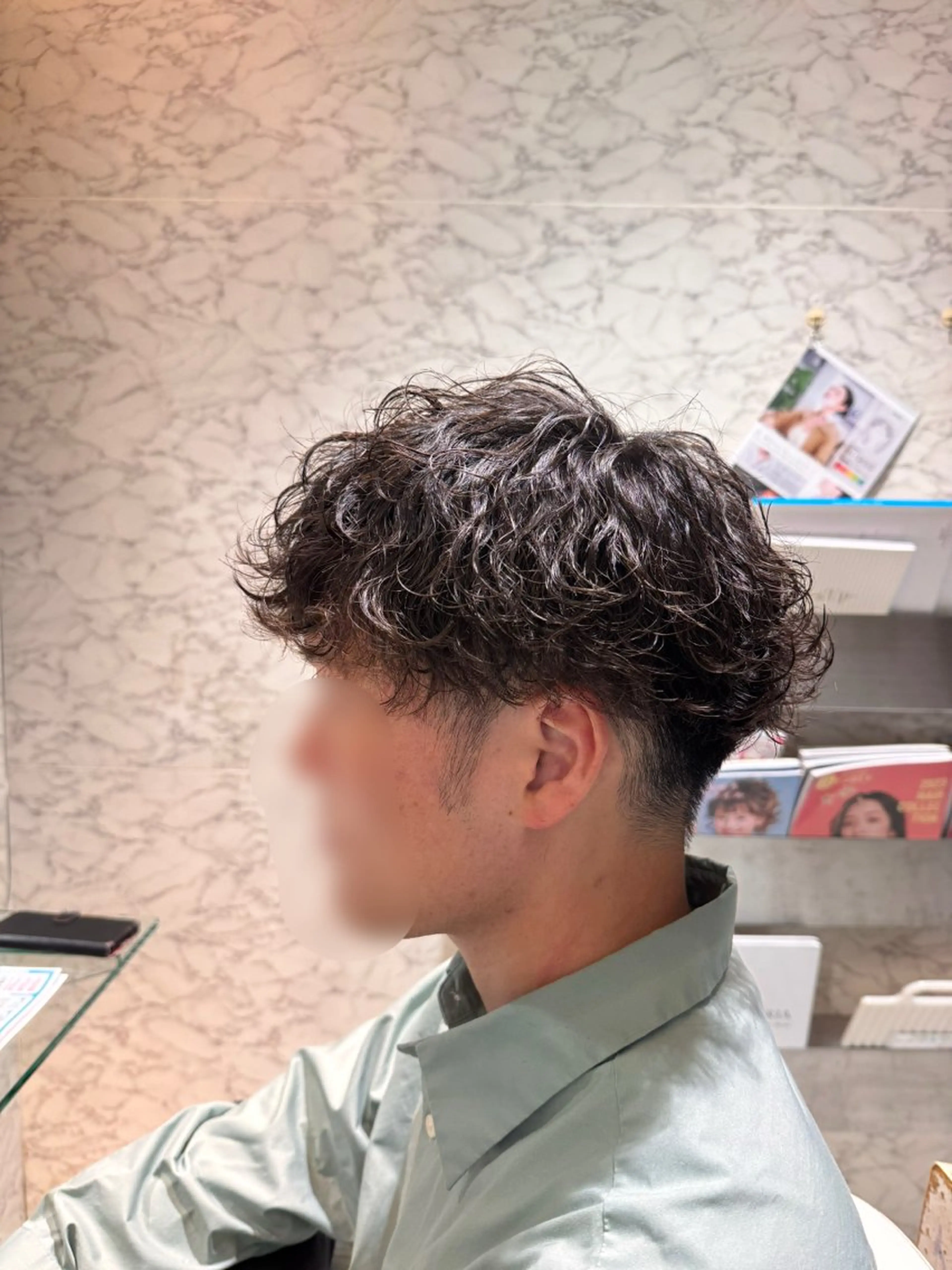 メンズ 長南 迅人のヘアスタイル