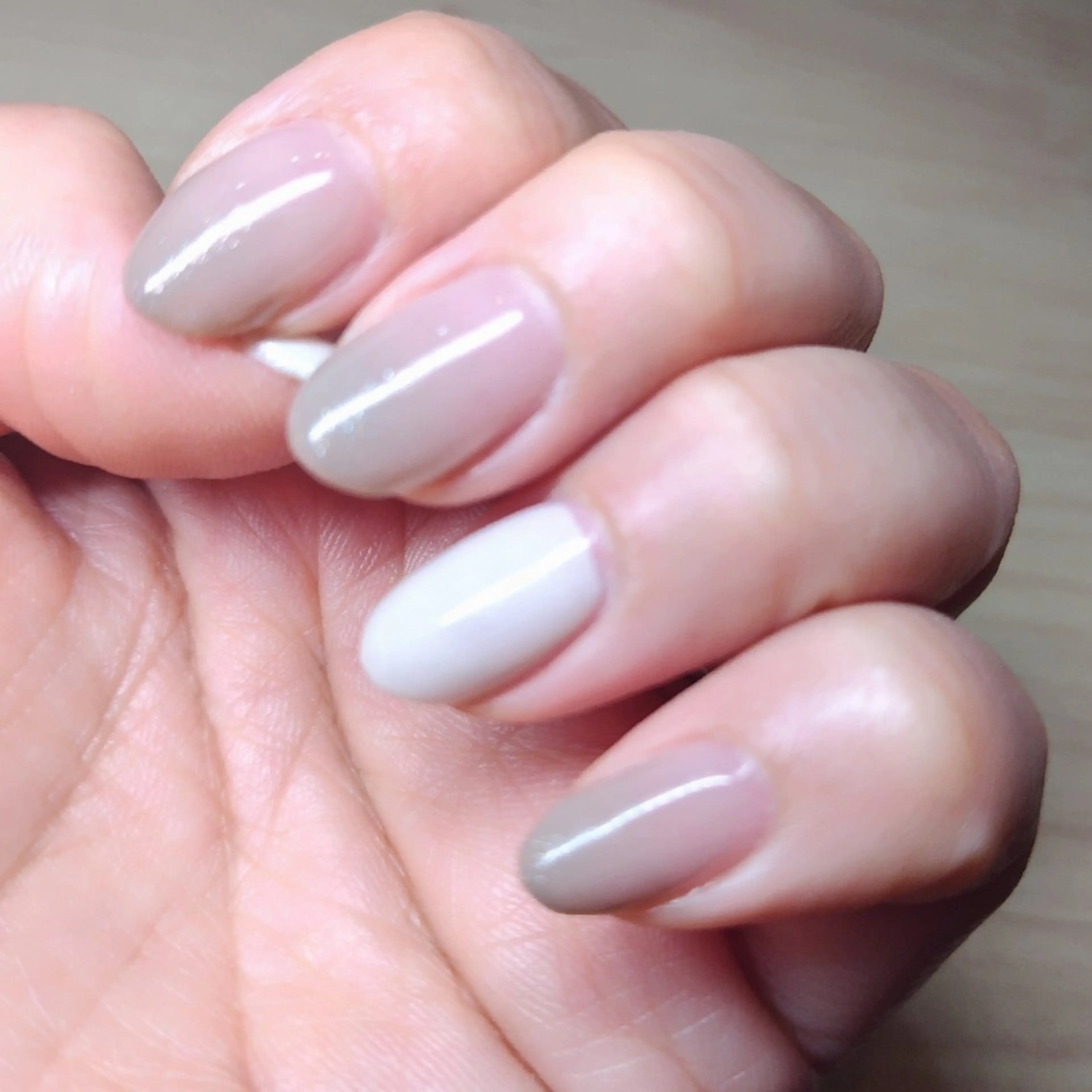 ネイル グラデーション ラメ(グリッター) ワンカラーネイル OTAM  nailのネイルデザイン