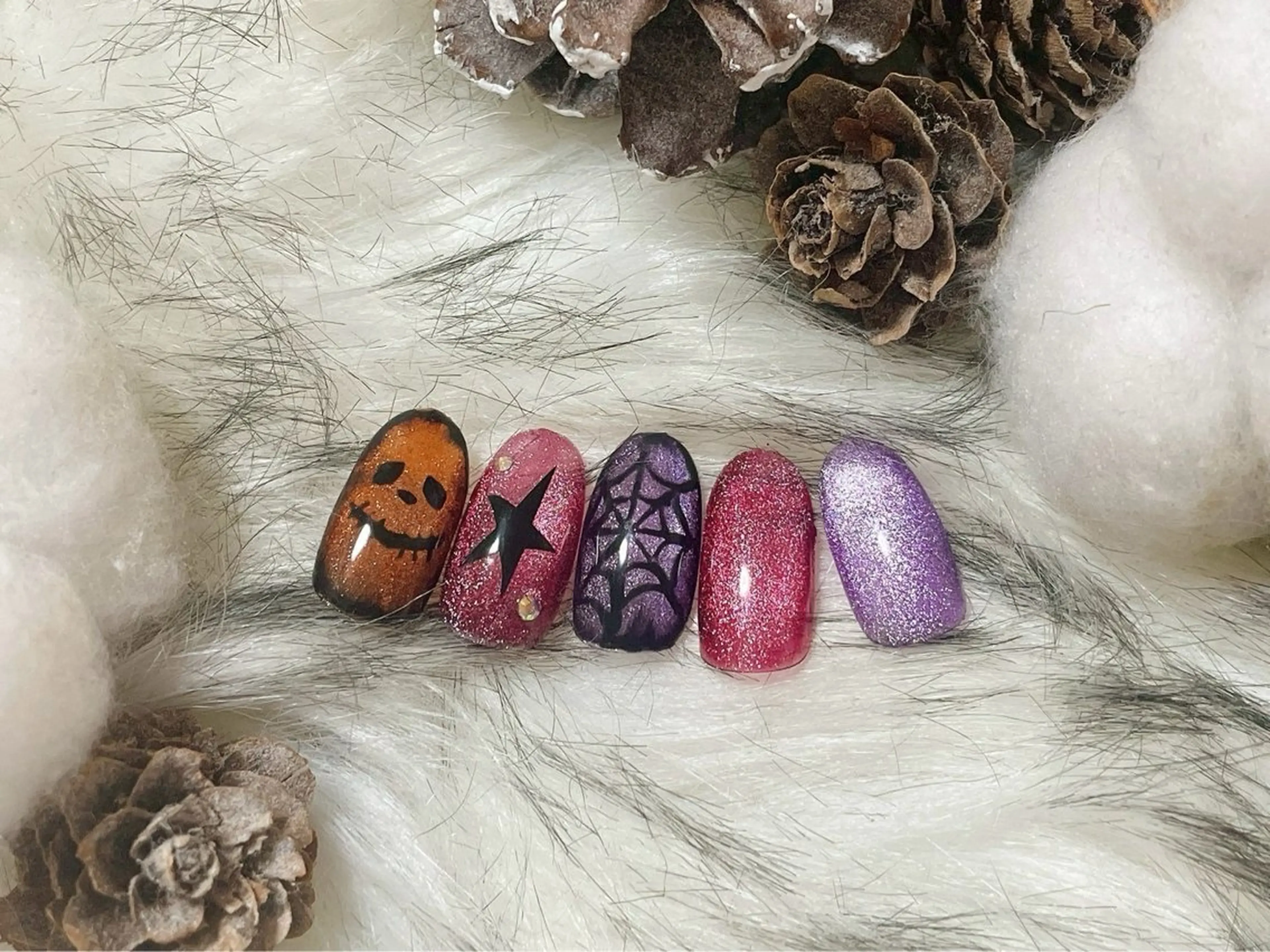 ネイル フットネイル ジェルネイル ハロウィン パラジェル kiki nail &brow二子玉川の眉毛・アイブロウイメージ