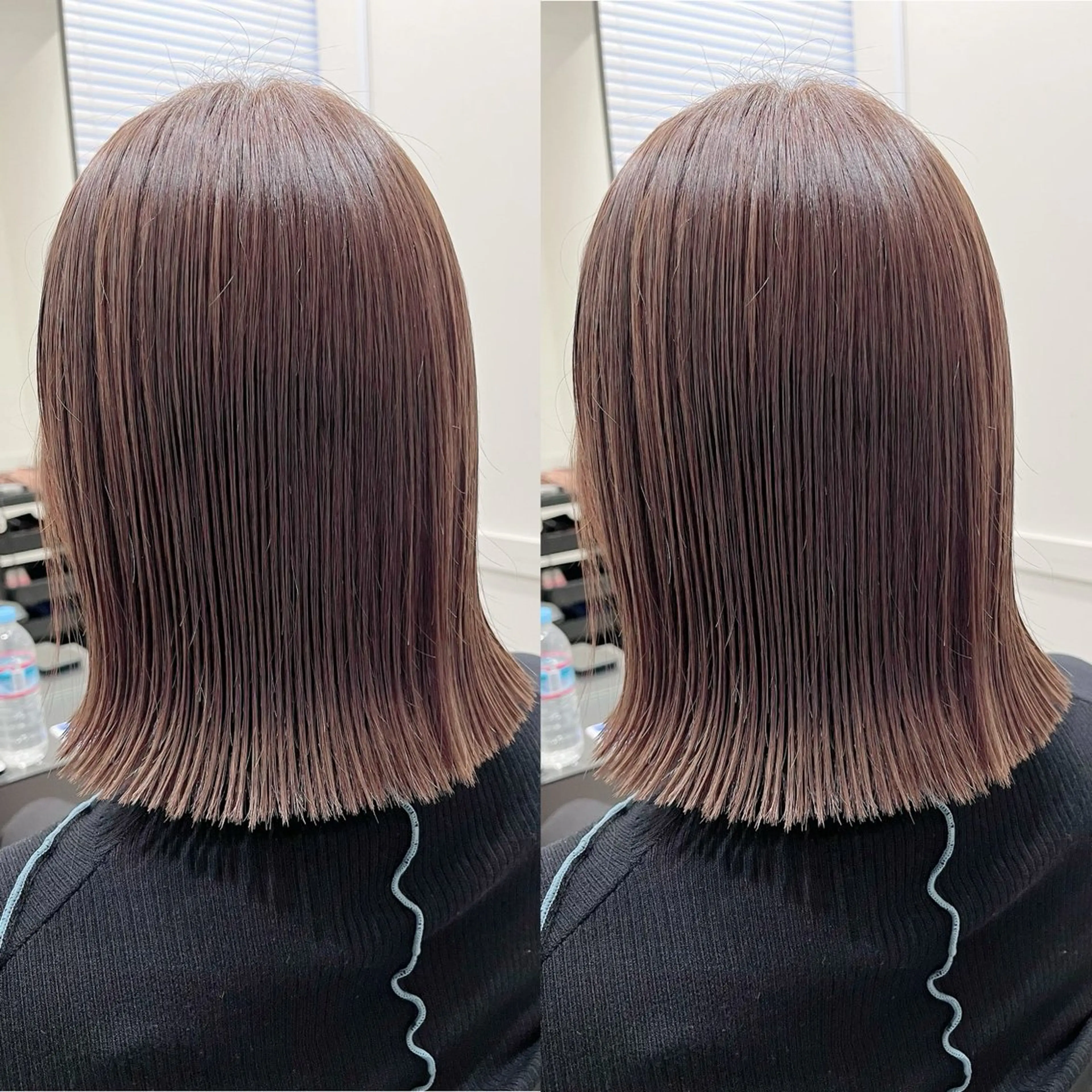 ショート 切りっぱなしボブ ボブ 全席個室美容室 縮毛矯正/レイヤーのヘアスタイル