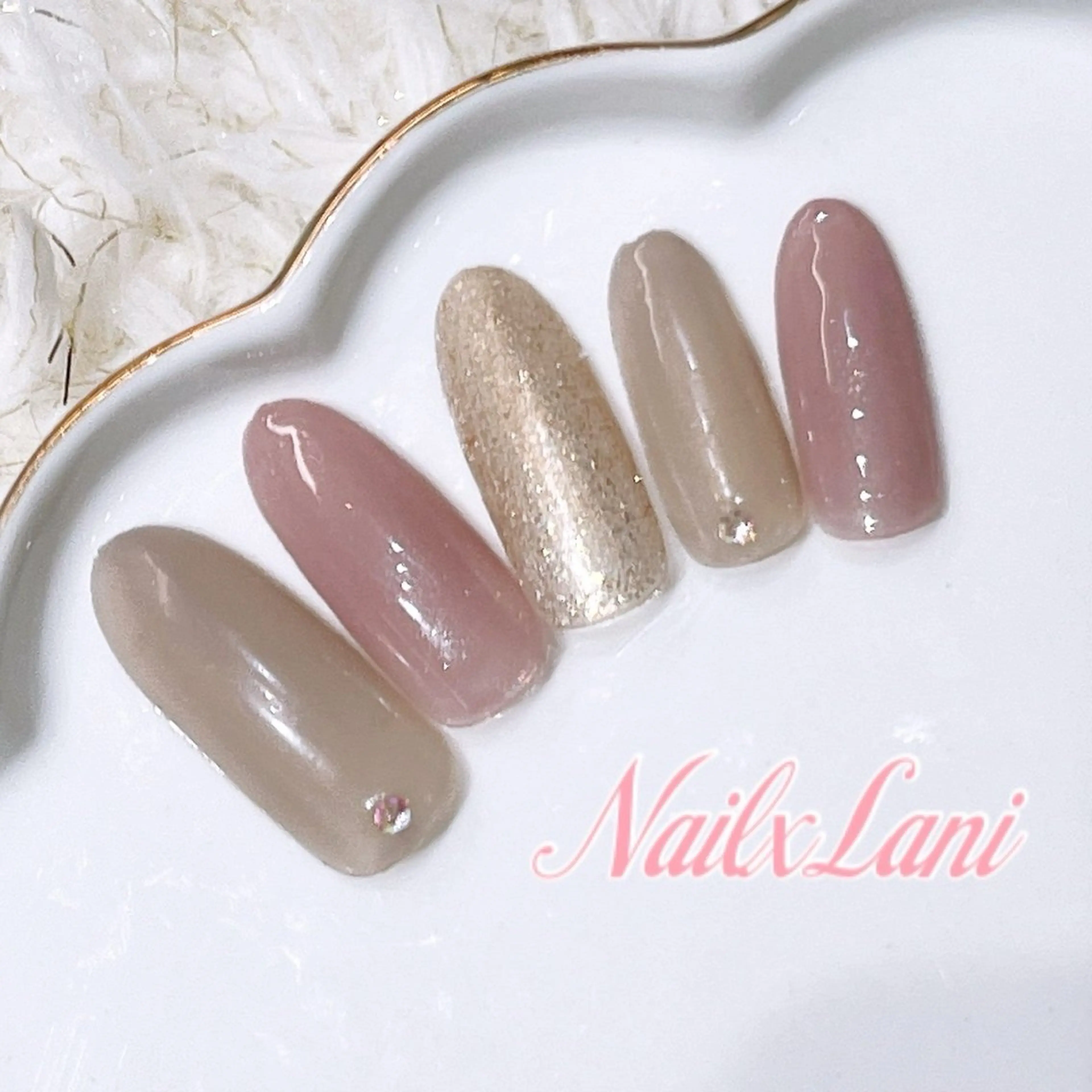 ネイル 練馬駅近ネイルラニ 不細工爪90分で美爪のネイルデザイン