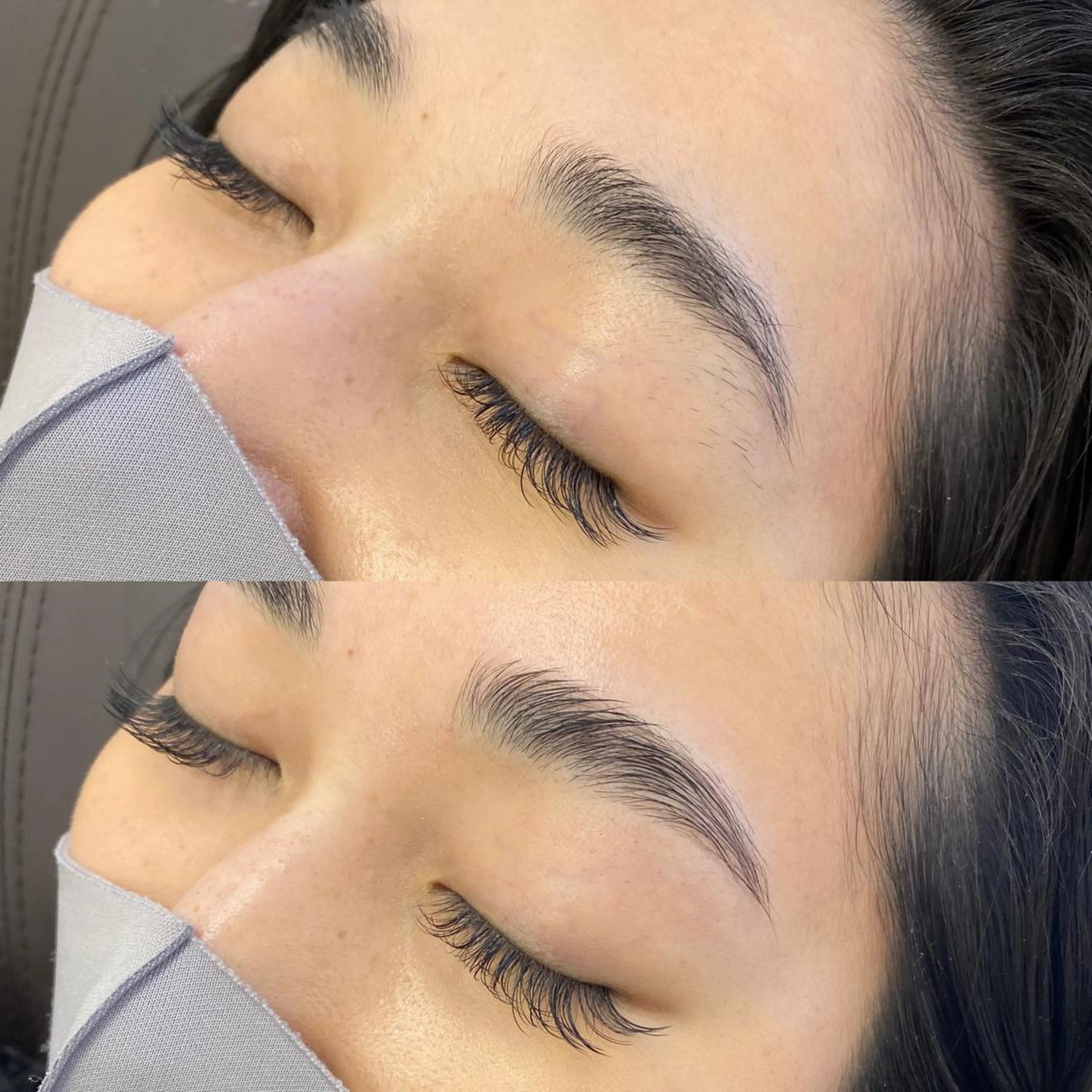 アイブロウ ハリウッドブロウリフト Shihomi Moriのマツエク・マツパデザイン