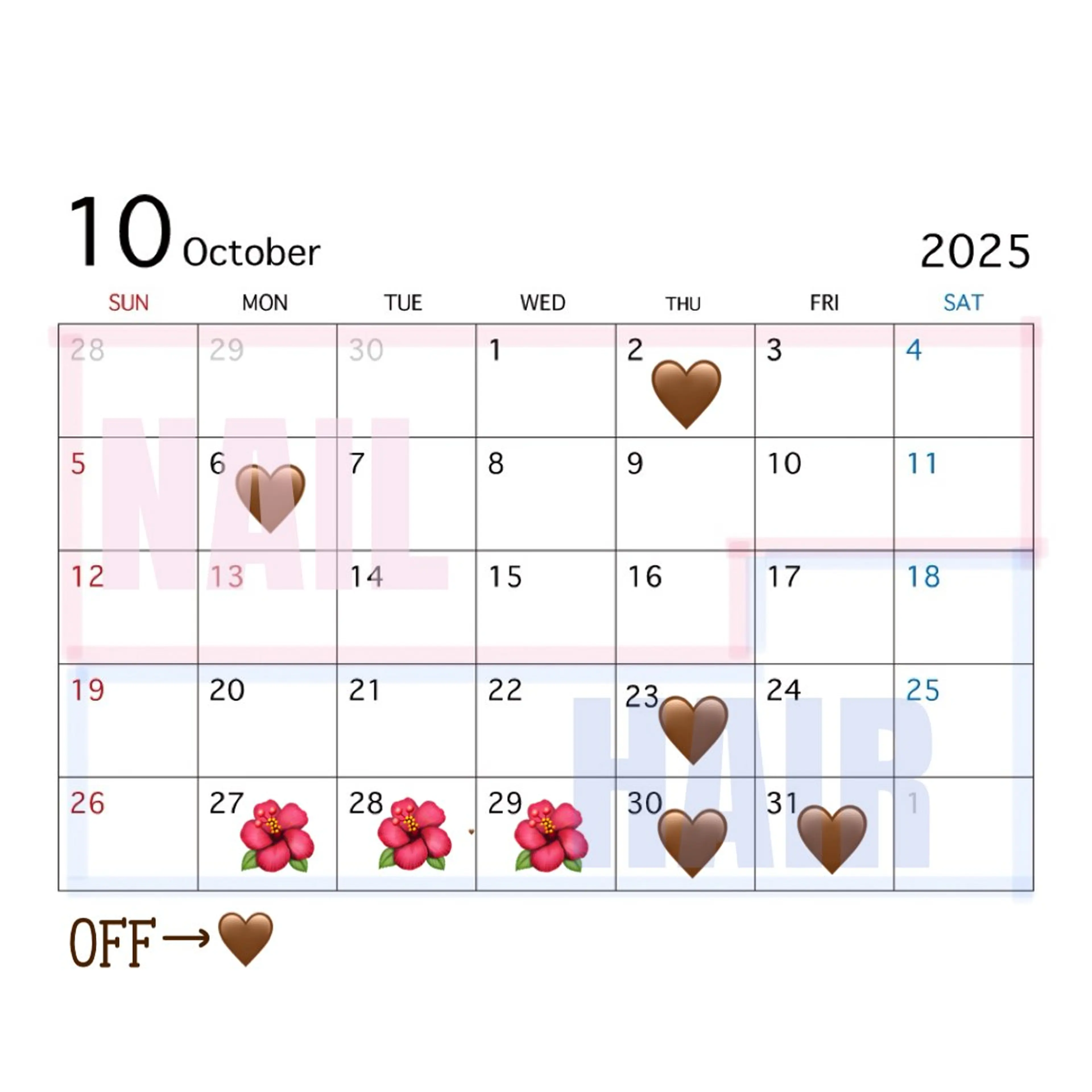 RUKA 美容院×ネイリストのヘアスタイル