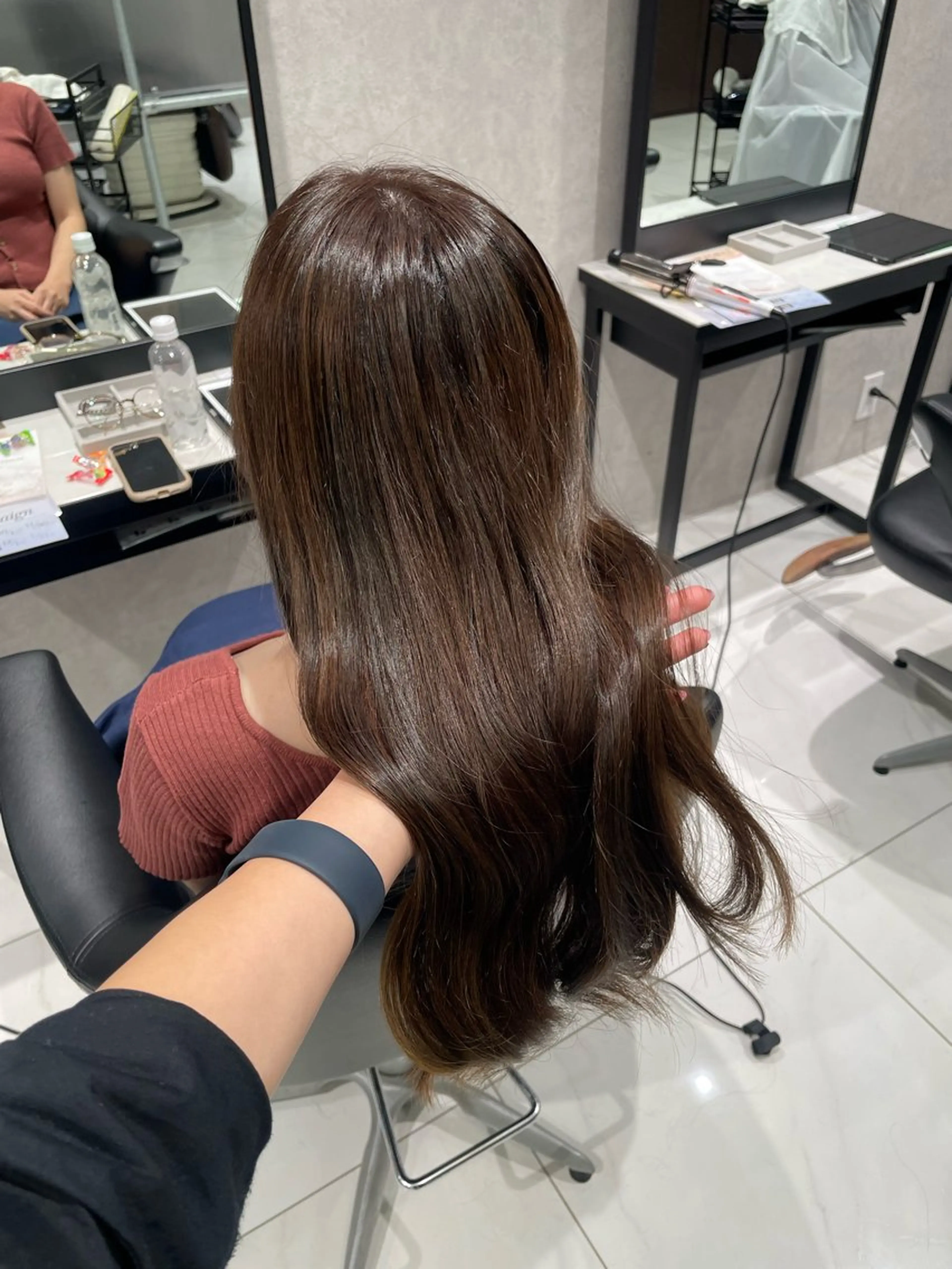 ロング 内藤 藍夏のヘアスタイル