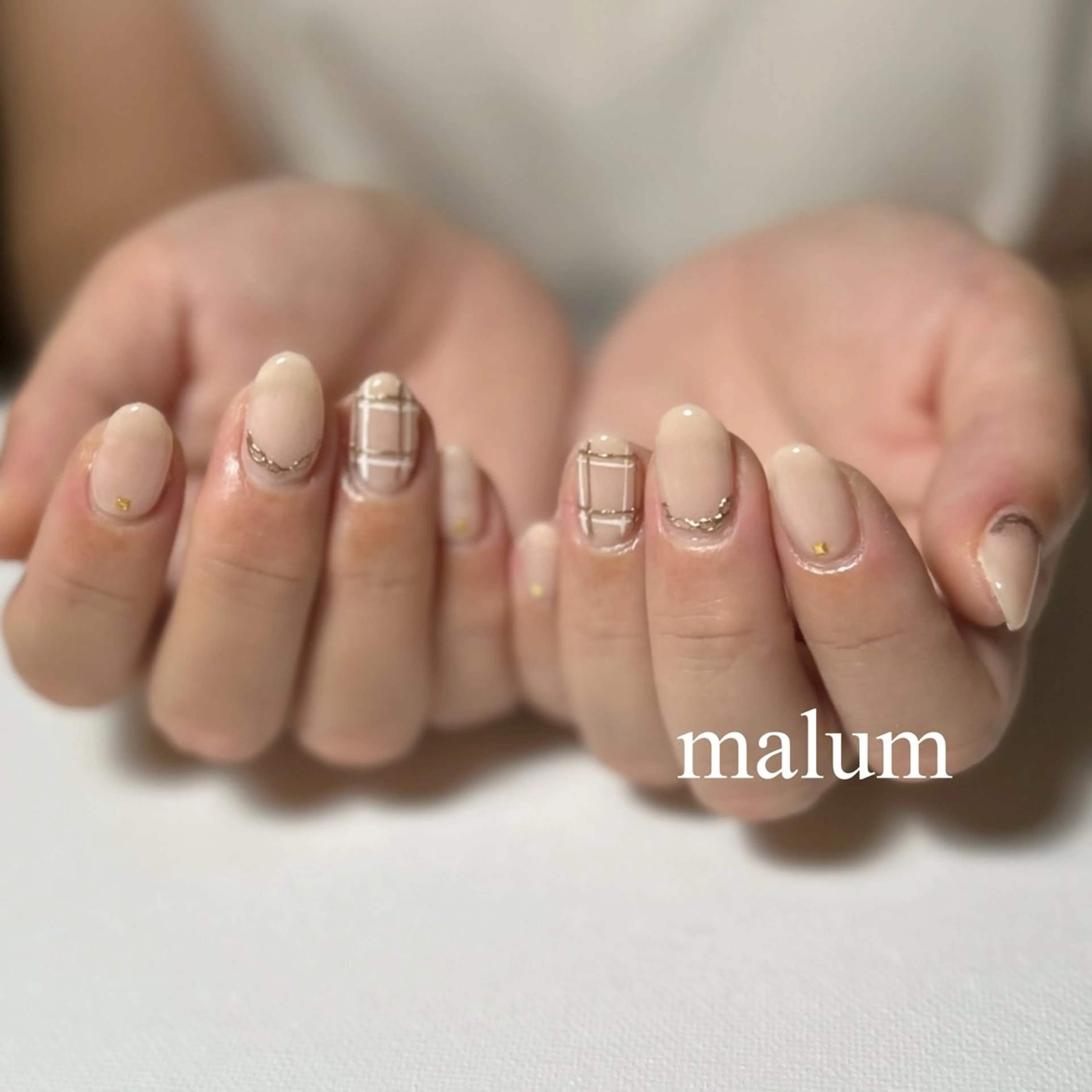 ネイル ハンドネイル malum nailのネイルデザイン