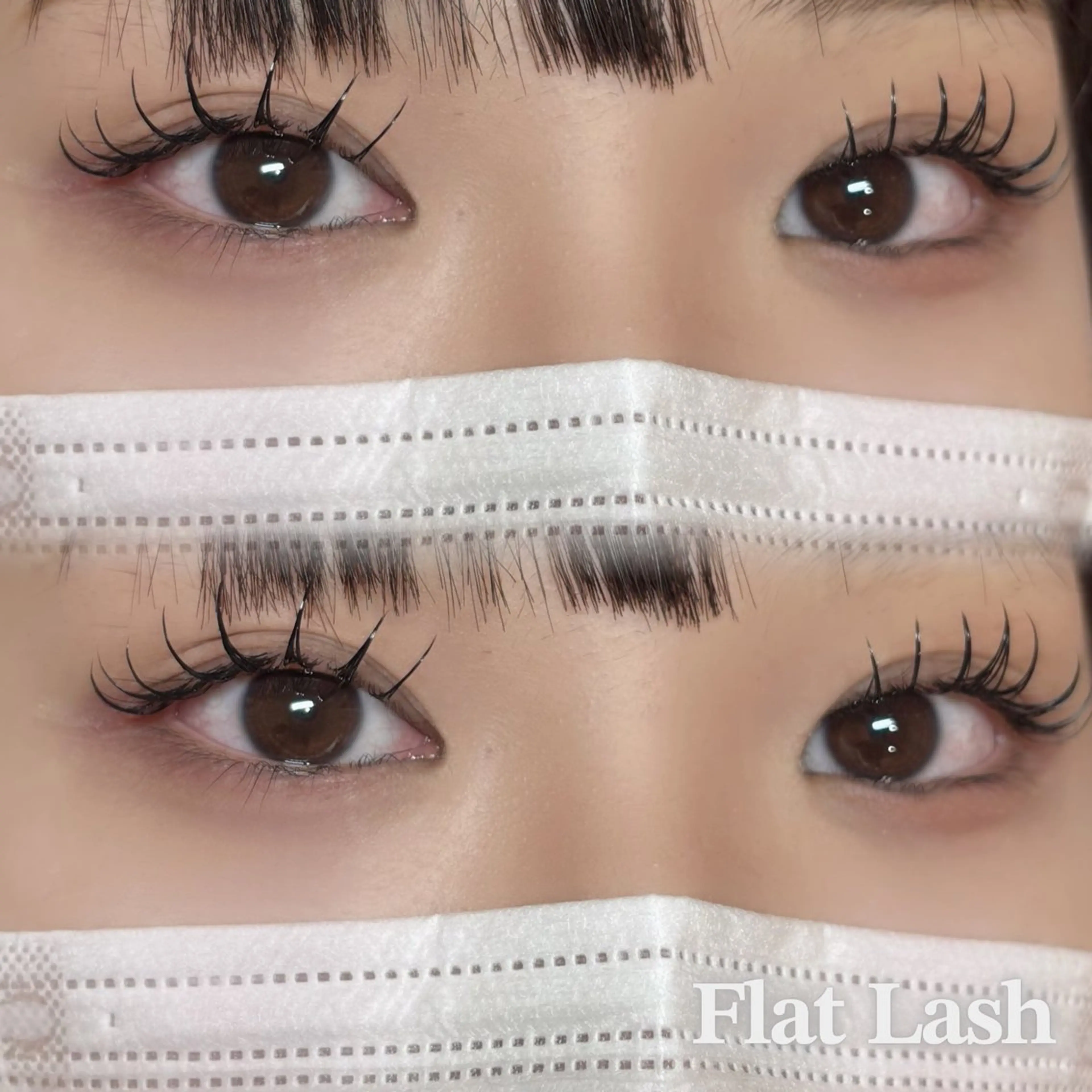 マツエク・マツパ キュート Dカール YUZUKI .⋆𝜗𝜚のマツエク・マツパデザイン