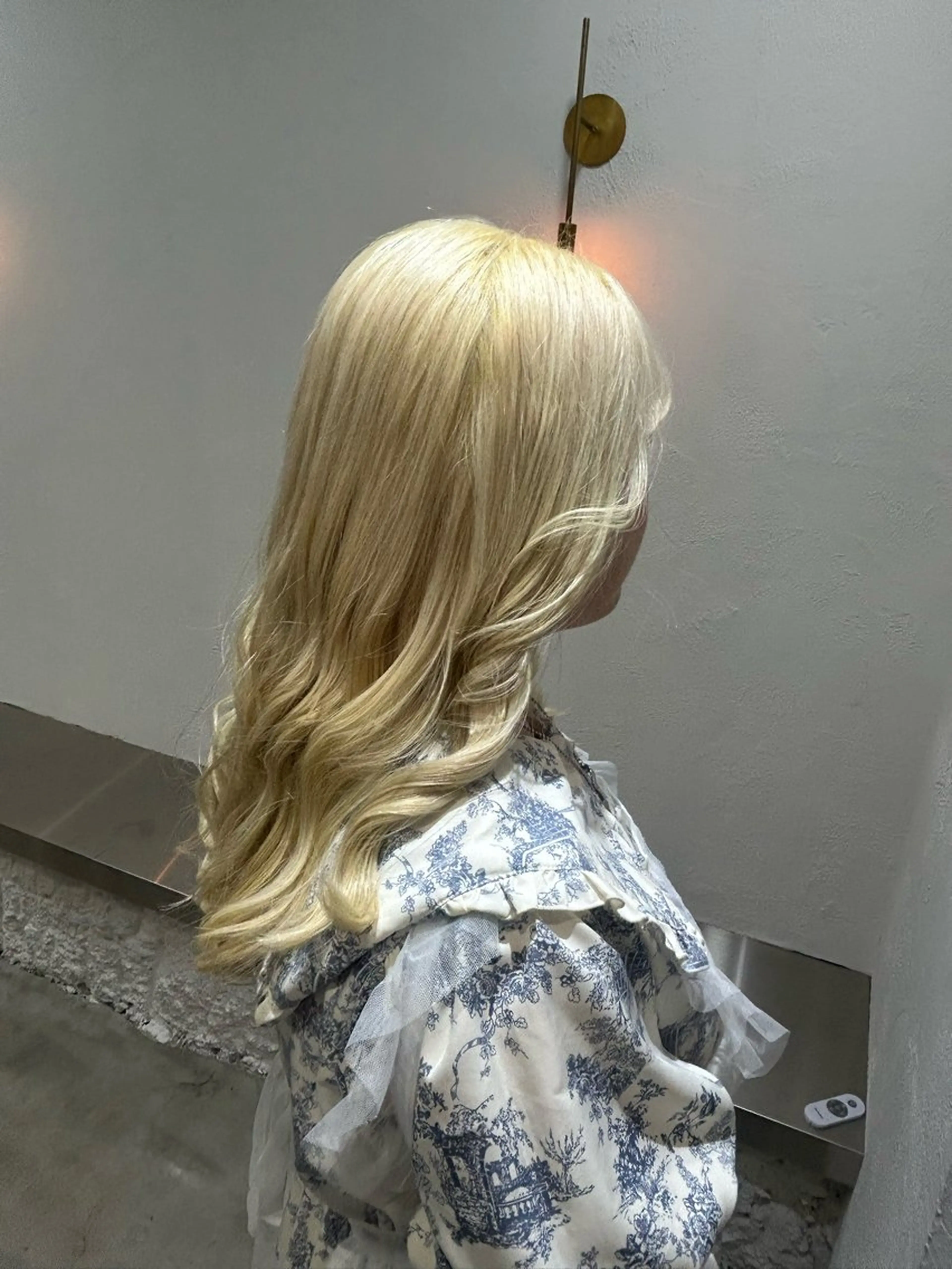 ダブルカラー（ブリーチ）+3STEPトリートメントの写真