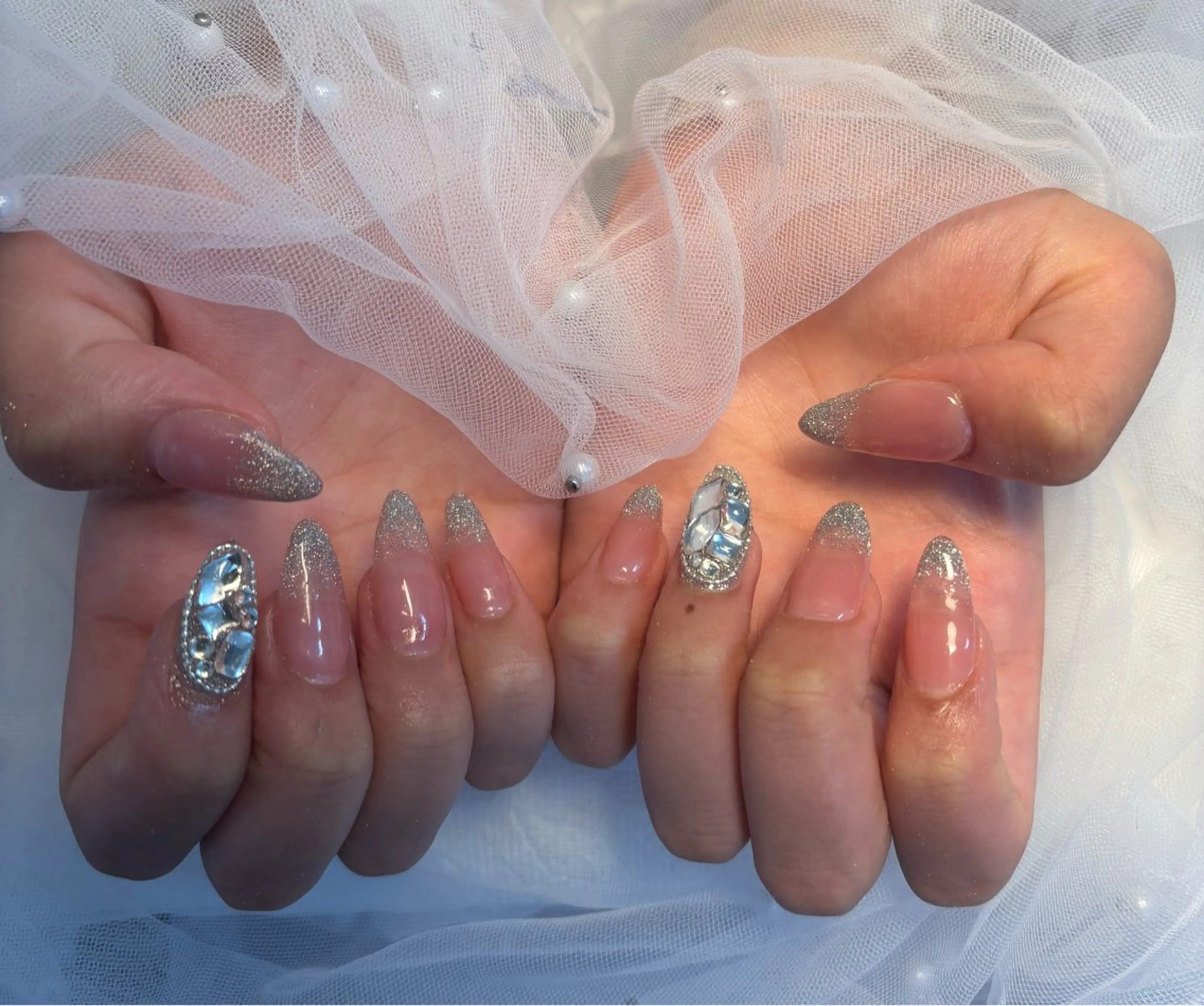 画像お持ち込みデザイン♡10本長さだしAコース⭐️オフ代込み⭐️簡単な画像のお持ち込みです。の写真