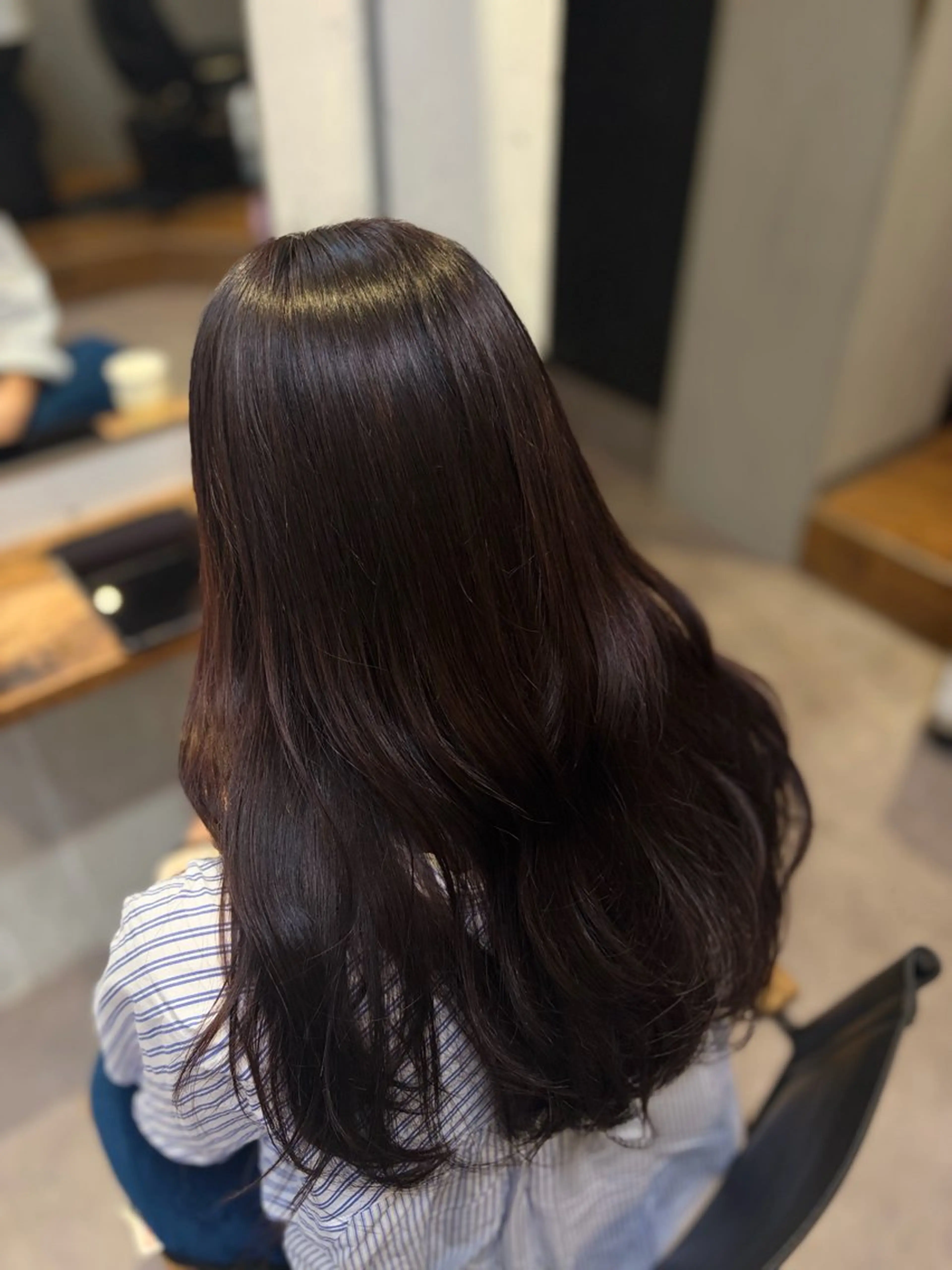 ロング カラー ヘアカラー トリートメント 透明感うる艶カラー ￤コユキ🫧💞のヘアスタイル