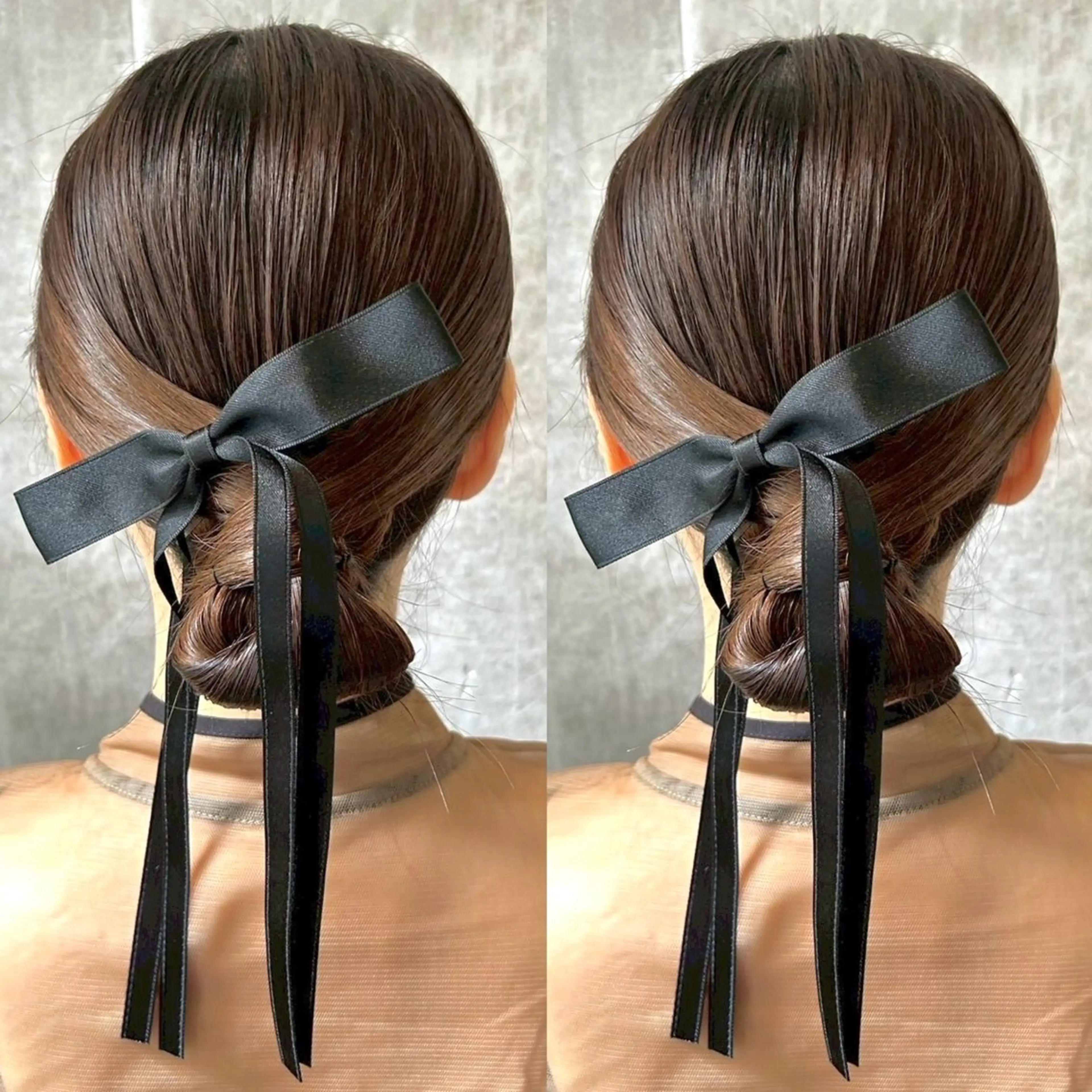 セミロング ヘアアレンジ ヘアセット ヘアメ🎀推しカラー 🥣横浜/しほ🧸のヘアスタイル