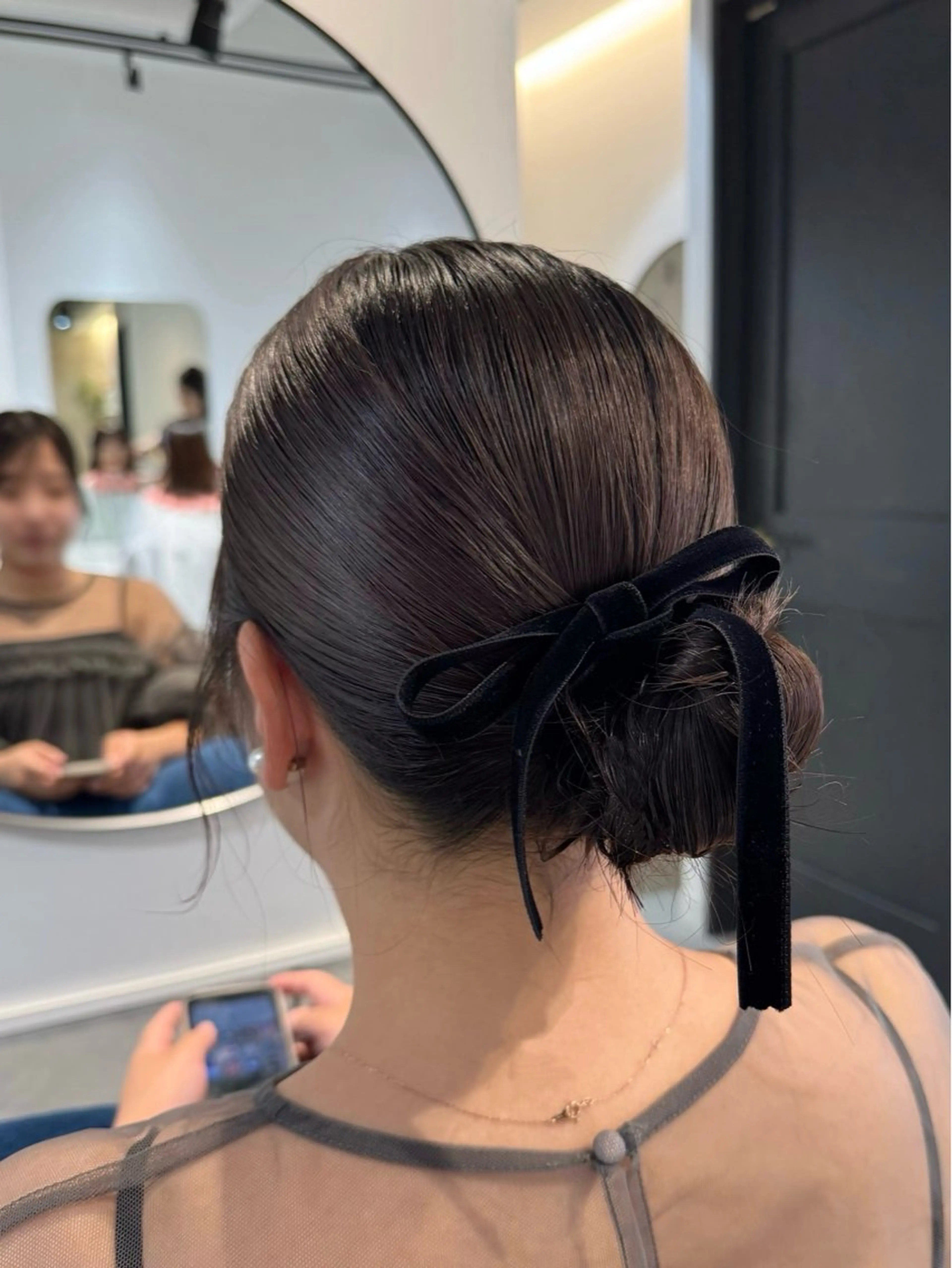 ヘアアレンジ ヘアセット 𝐇𝐢𝐧𝐚 ⟡.·のヘアスタイル