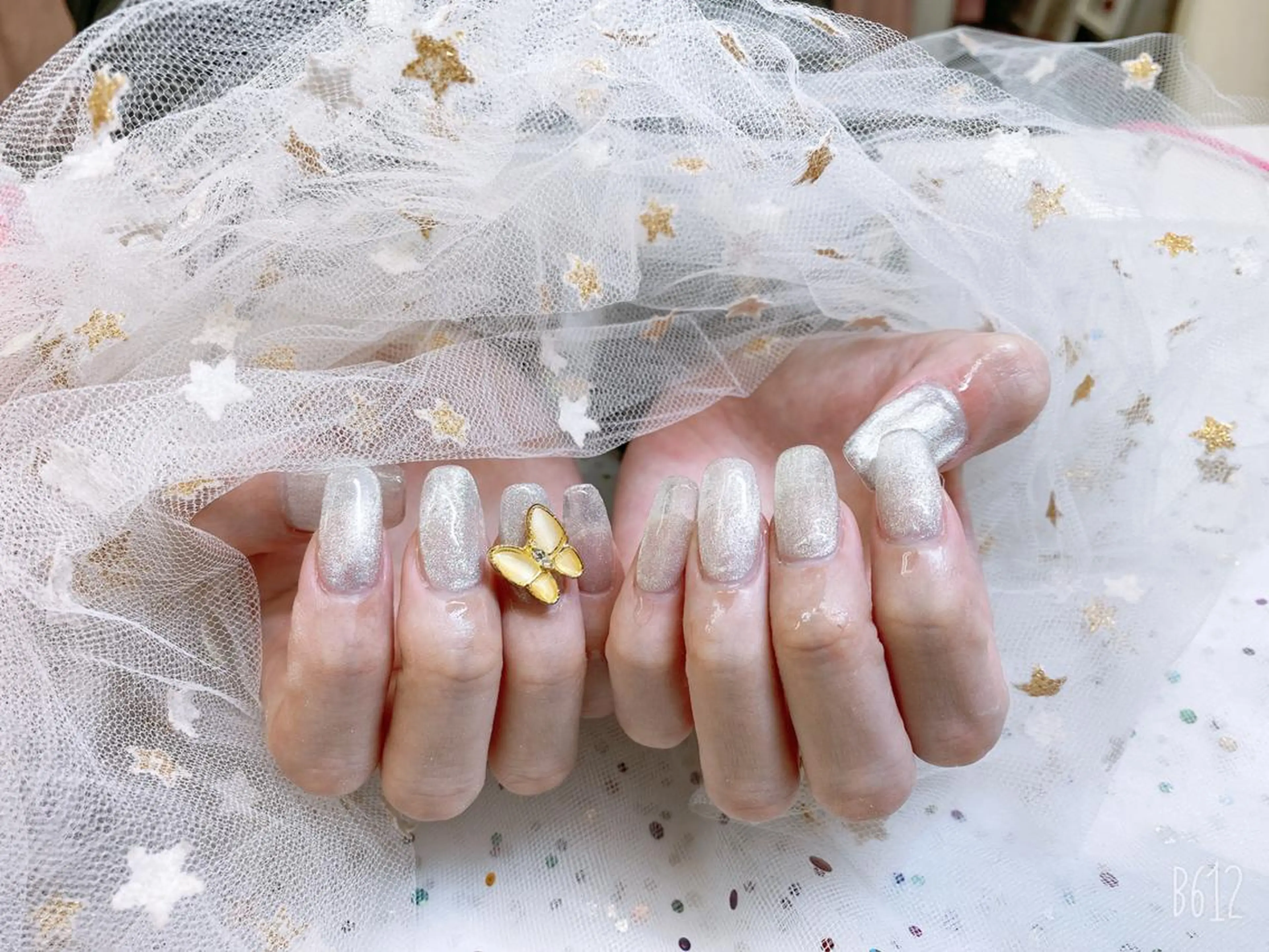 ネイル 🦋ネイルサロン ブラン🌈ゆりのネイルデザイン