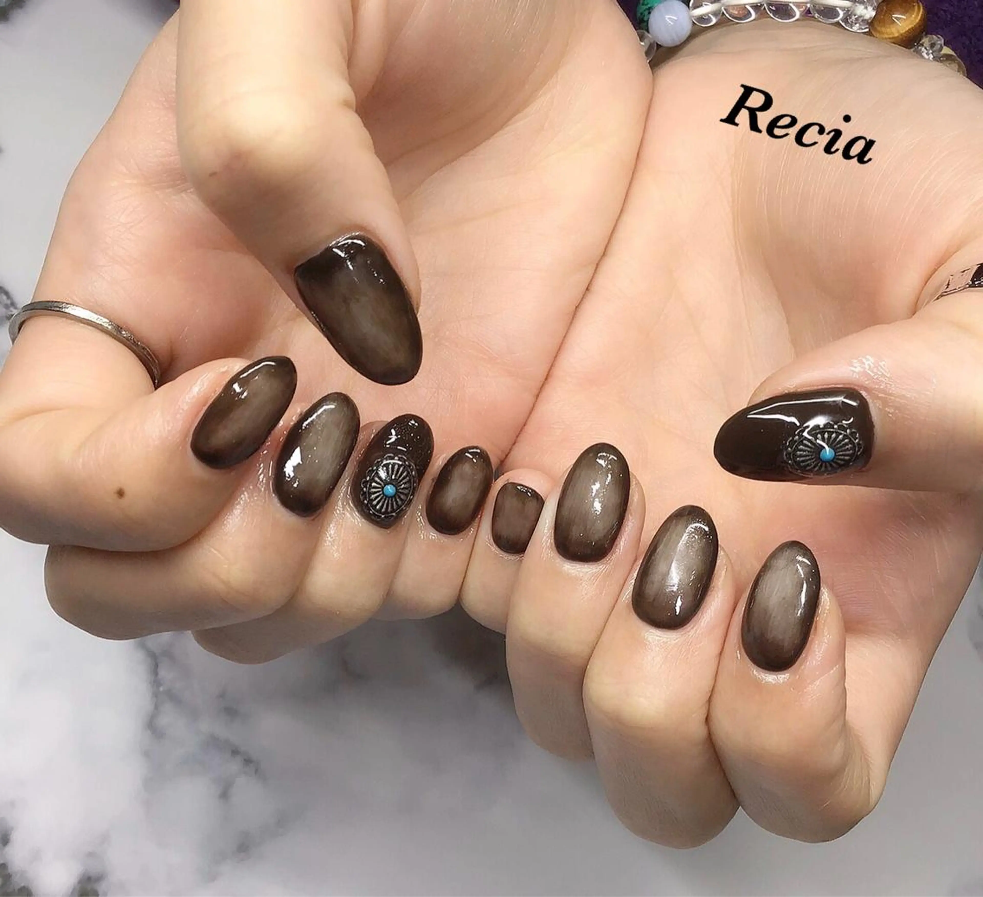 ロング カラー キッズ ネイル マツエク・マツパ 福田 加奈のネイルデザイン