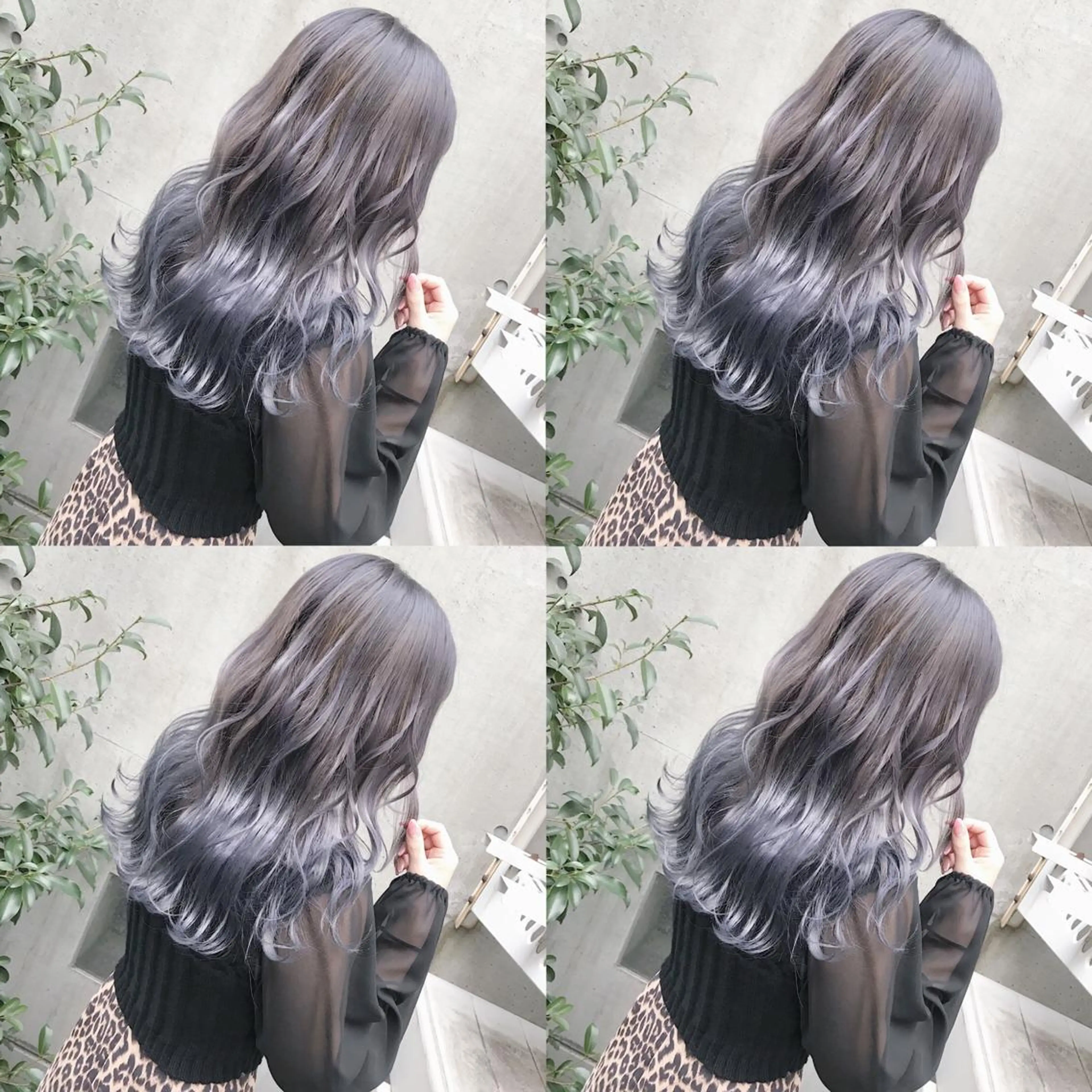 セミロング カラー ヘアアレンジ トリートメント TAKUMAブリーチ /切りっぱなし🪽のヘアスタイル