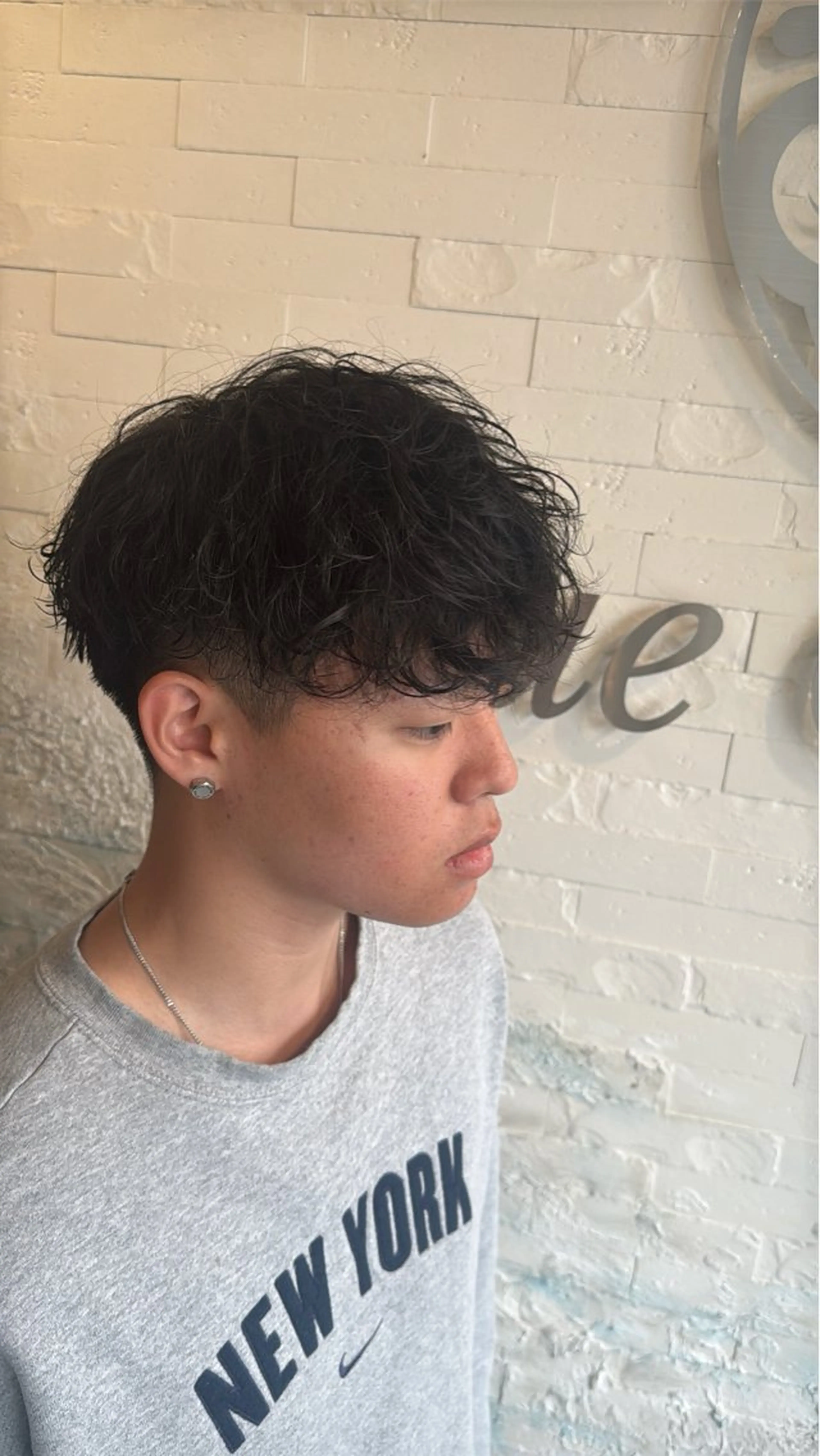 パーマ メンズ カット パーマ ダブルカラー/ メンズパーマ🫧中村のヘアスタイル