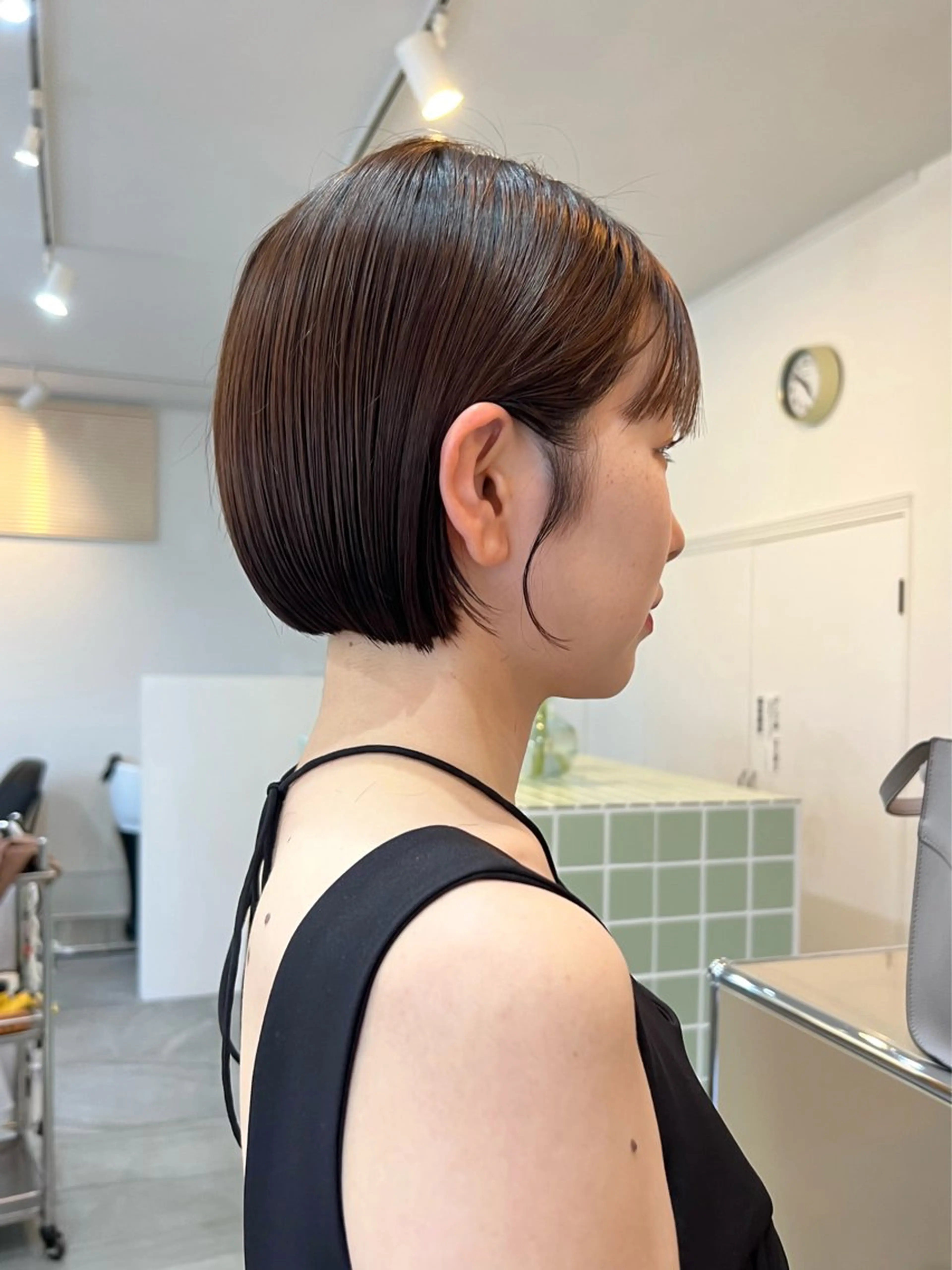 ショート カラー 切りっぱなしボブ ショートボブ ブリーチ ケアブリーチ 透明感カラー カット ヘアカラー トリートメント 蔵前 デザインカット KOBAYASHIのその他イメージ