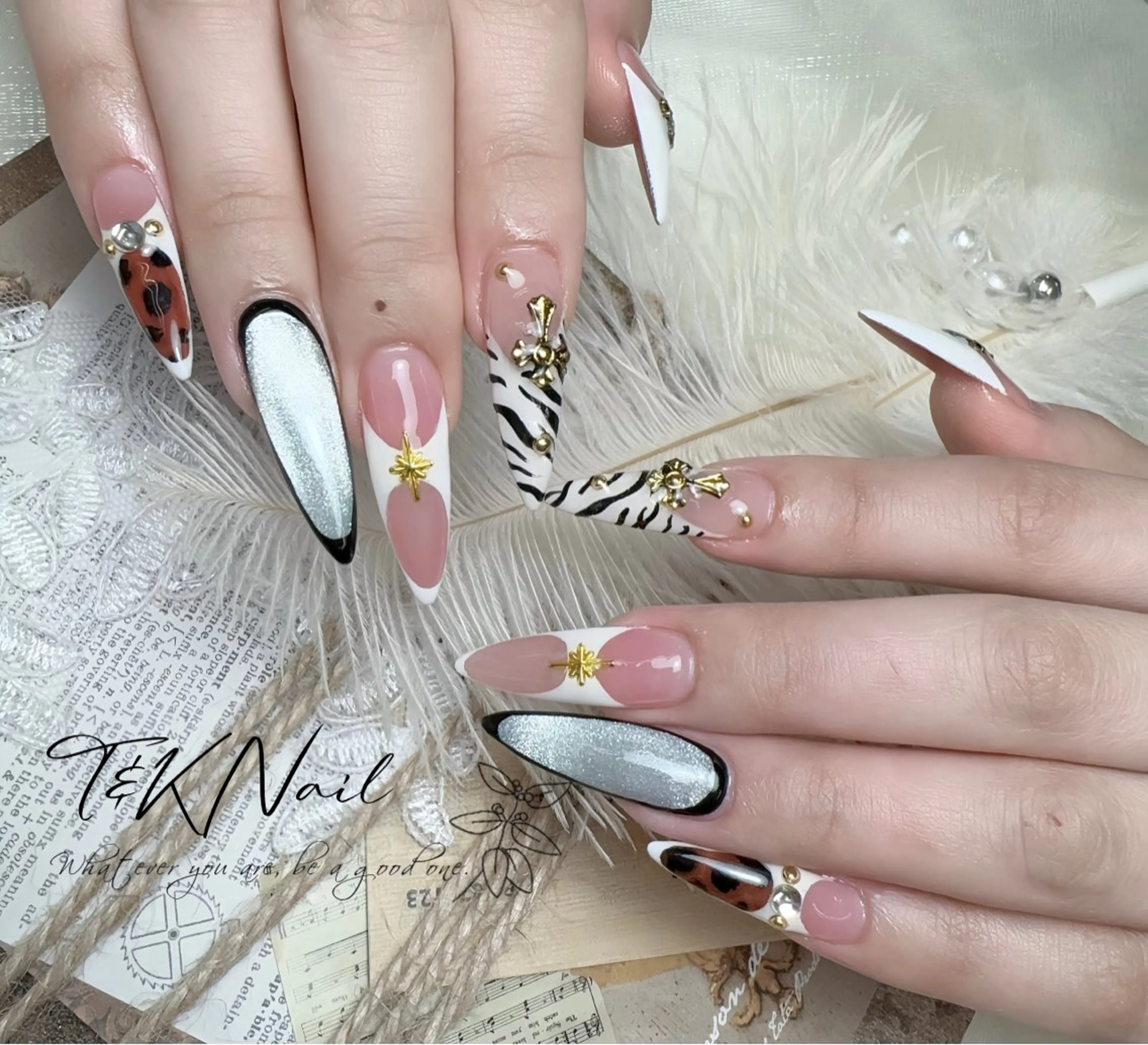 ネイル ハンドネイル ༺༒T&K nail ༒༻のネイルデザイン