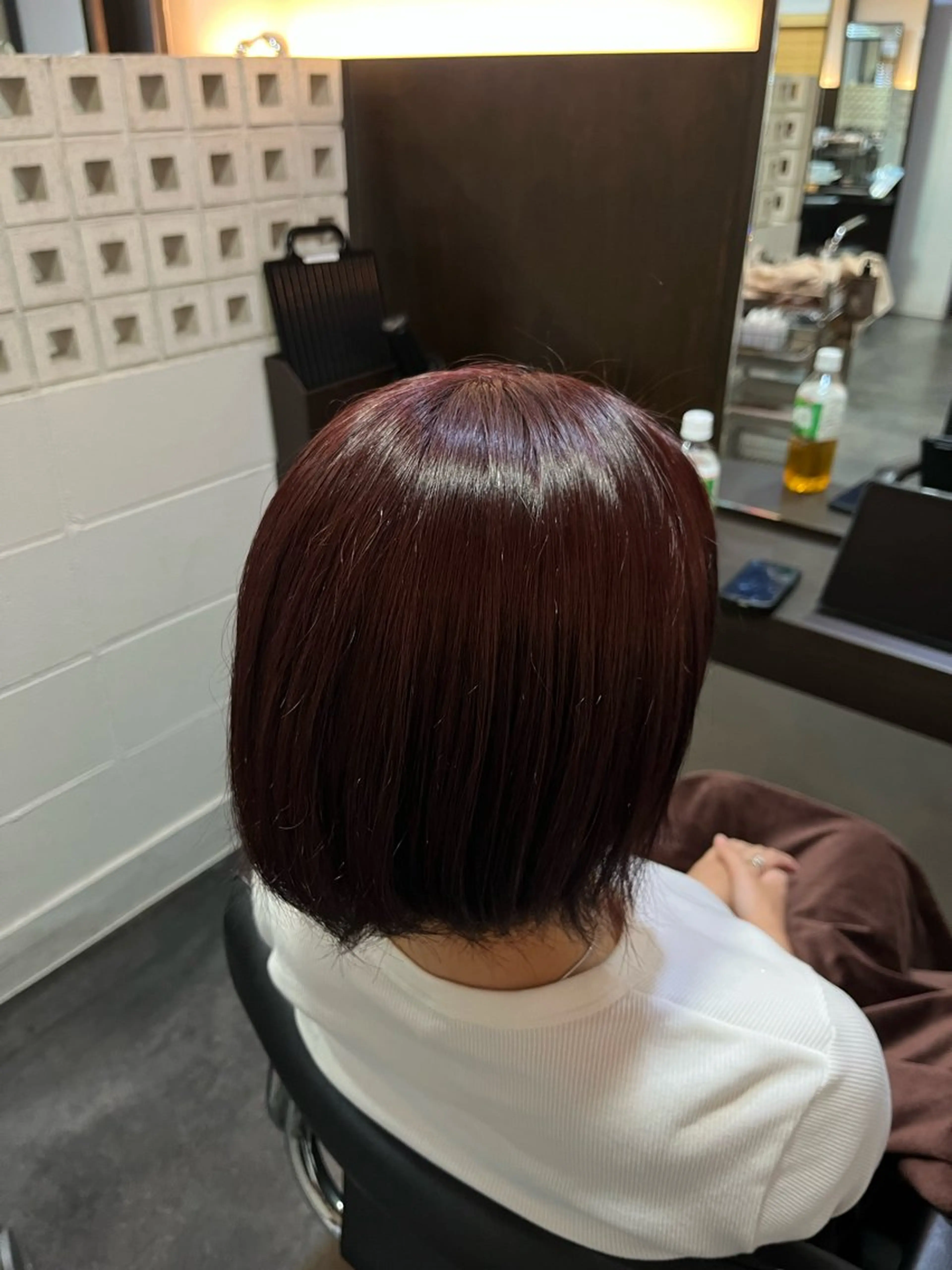 カラー 村岡 優羽樂のヘアスタイル