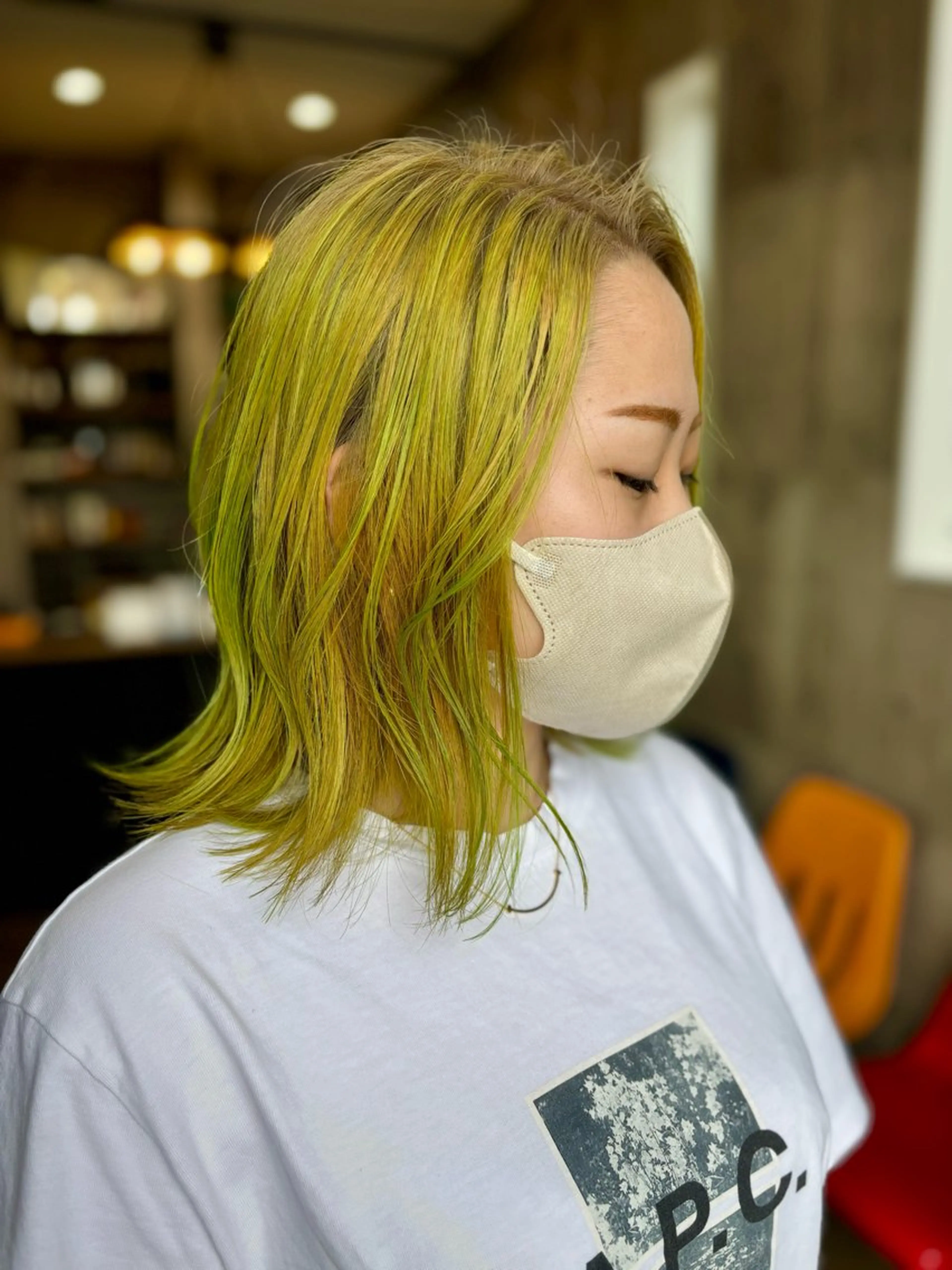 ショート カット ヘアカラー yoshihara yuukiのヘアスタイル