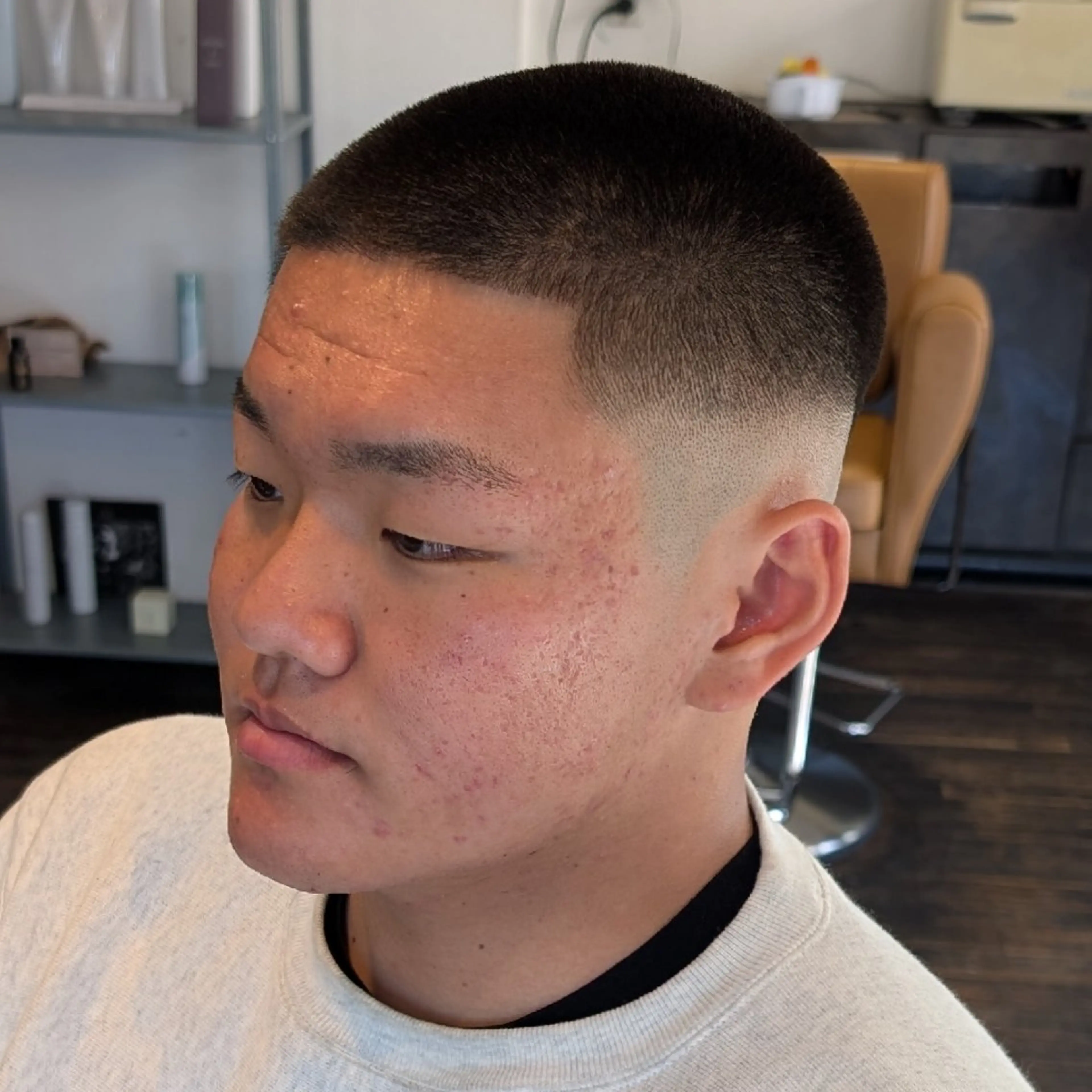 ショート カット ヘアセット 今井 杏星 【フェー ド/セット/パーマ】のヘアスタイル