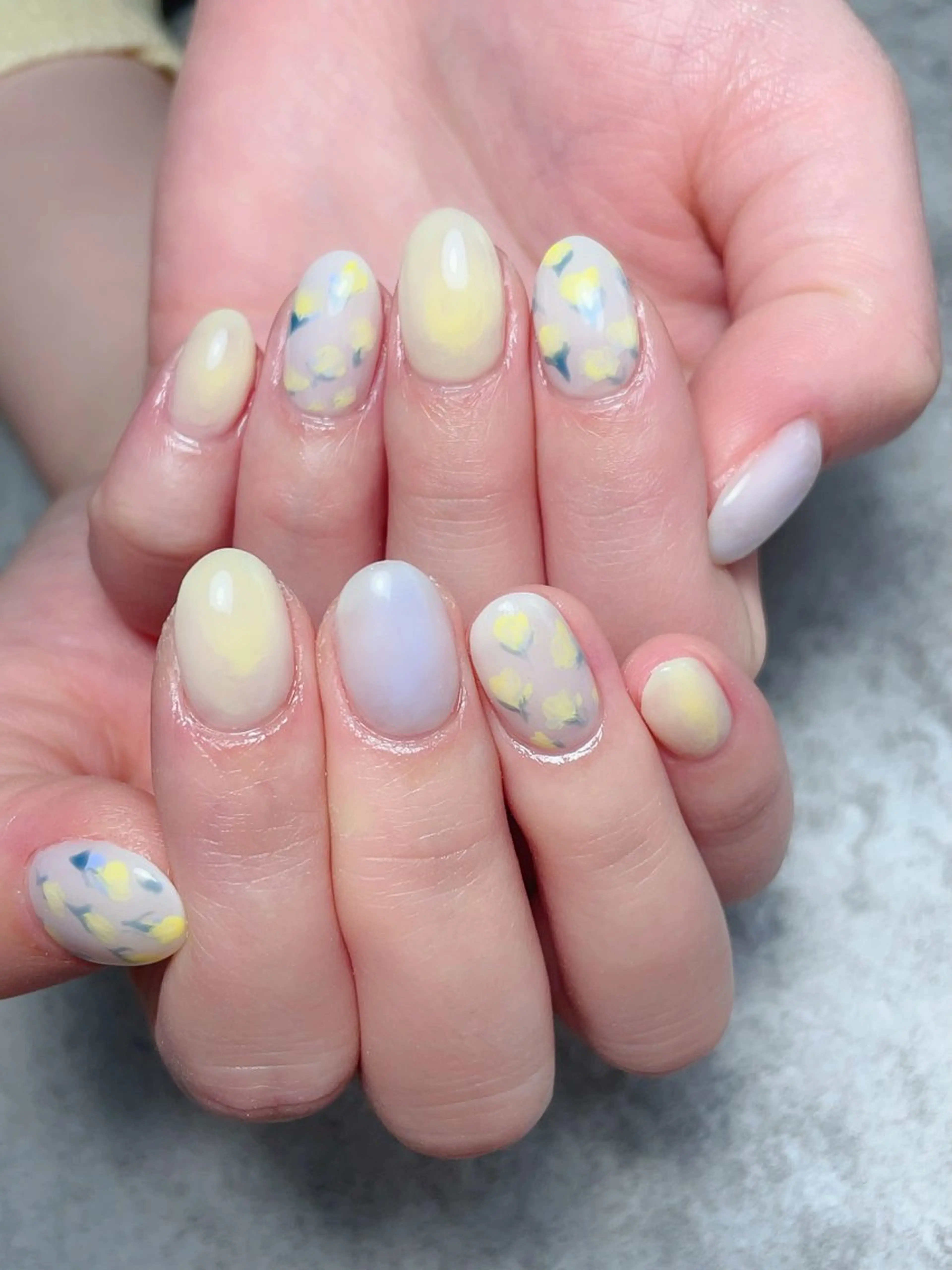 ネイル フラワーネイル 春ネイル Ai Nailのネイルデザイン