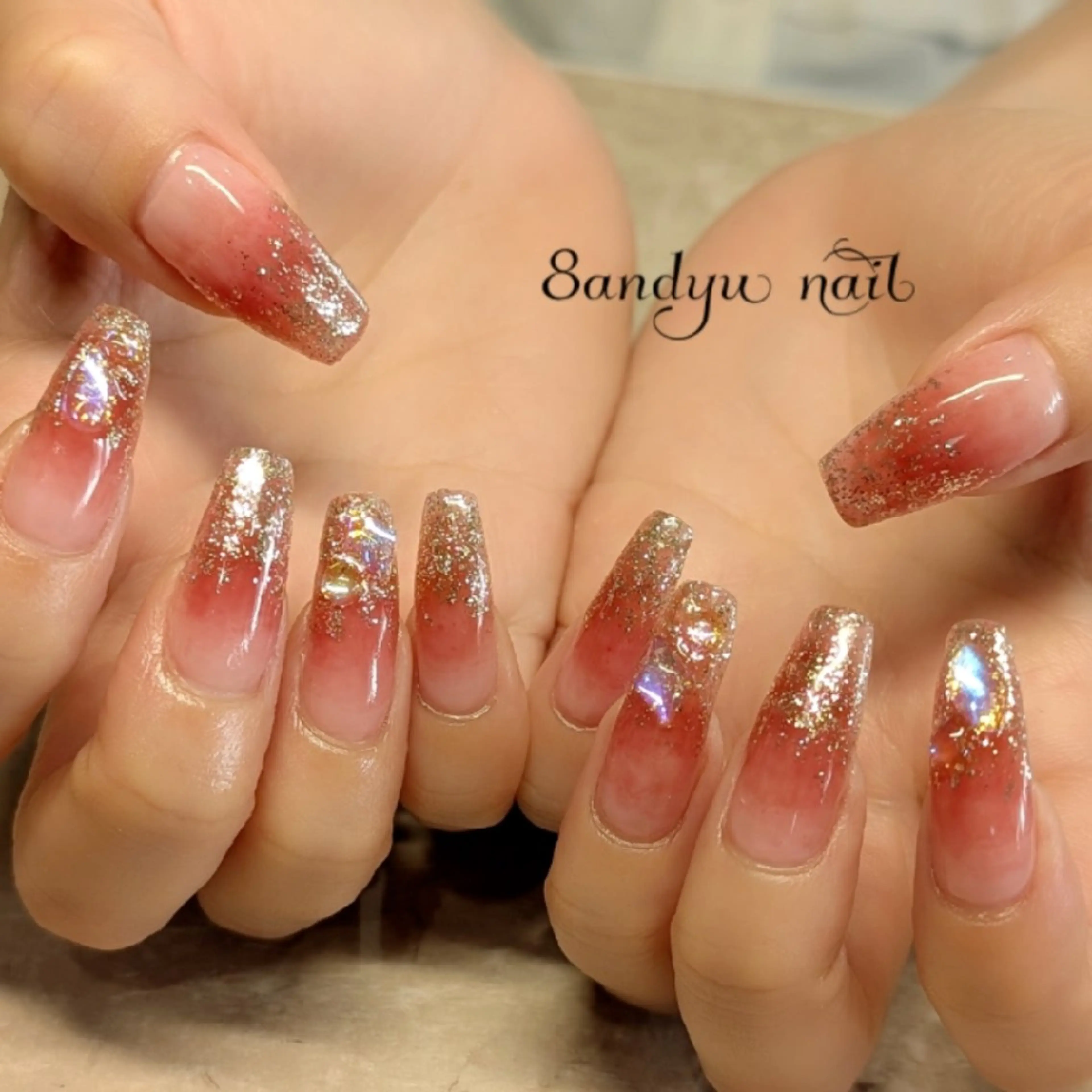 ネイル ワンホンネイル 8andyu nail♡のネイルデザイン