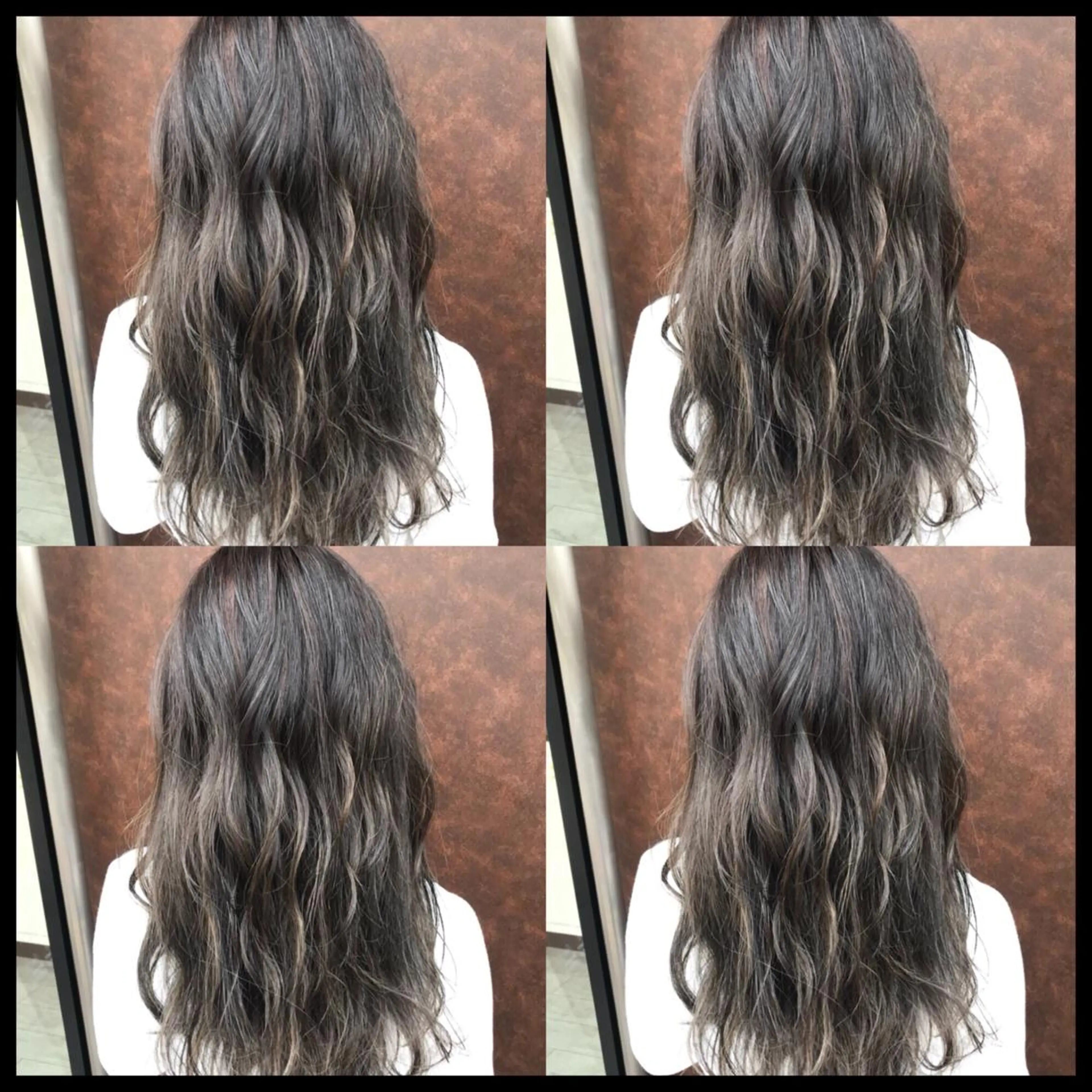 セミロング カラー ブリーチ ハイトーンカラー 似合わせ/ブリーチ カラー.岡田友仁のヘアスタイル