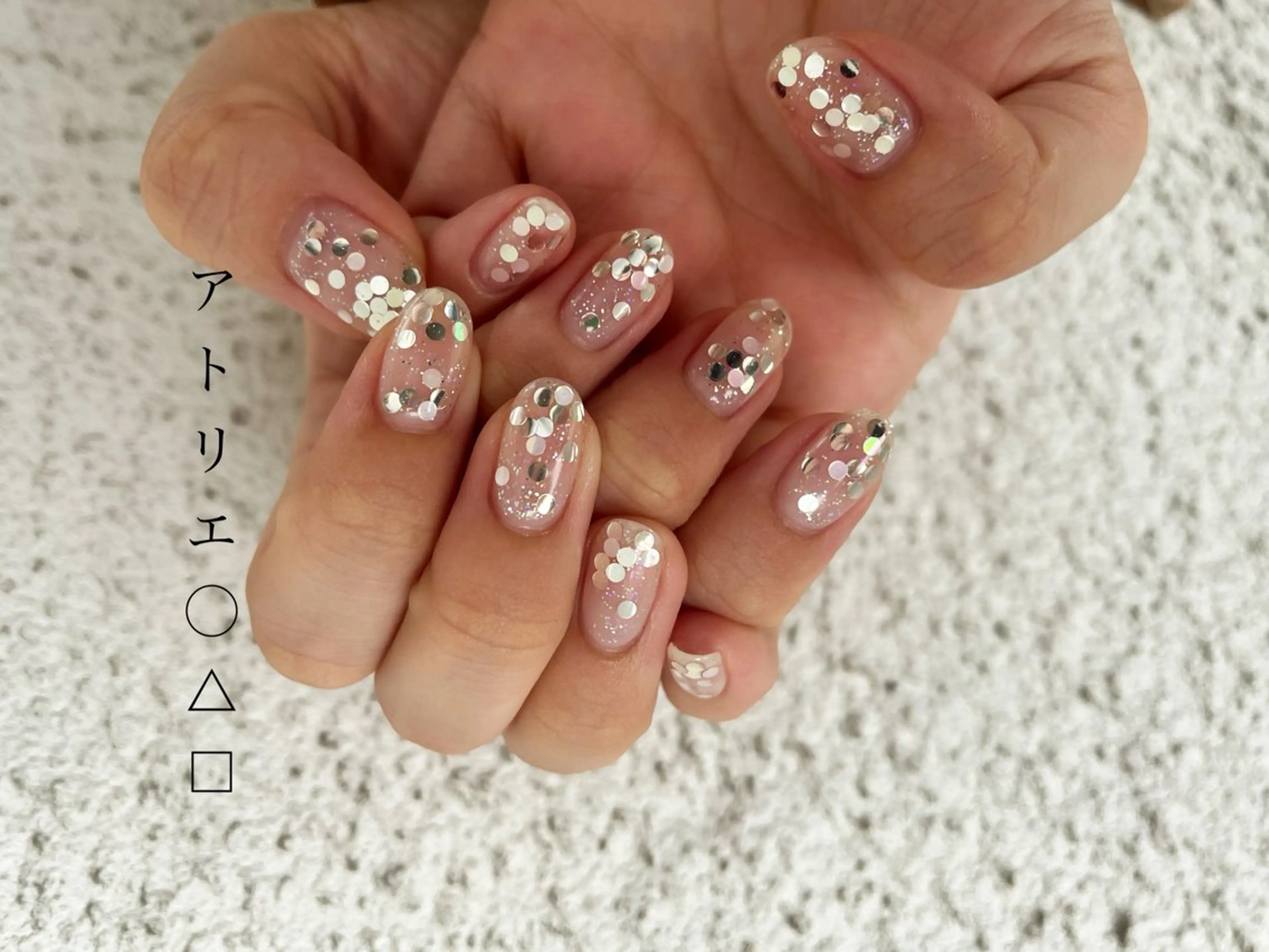 ネイル ハンドネイル アトリエ ○△□のネイルデザイン