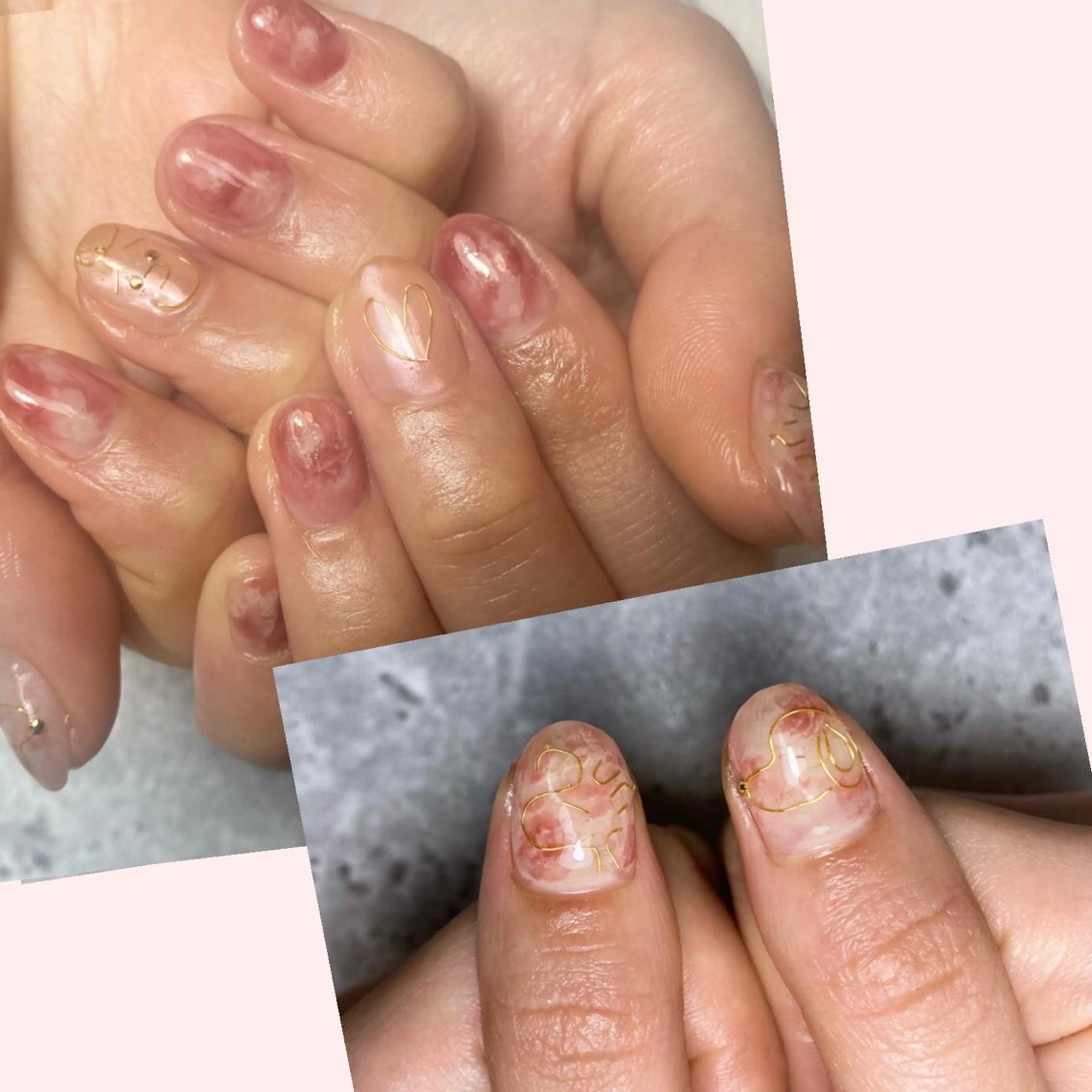 ネイル 持ち込み ハンドネイル ハンドケア 🌿Charme🌿 MAIのネイルデザイン