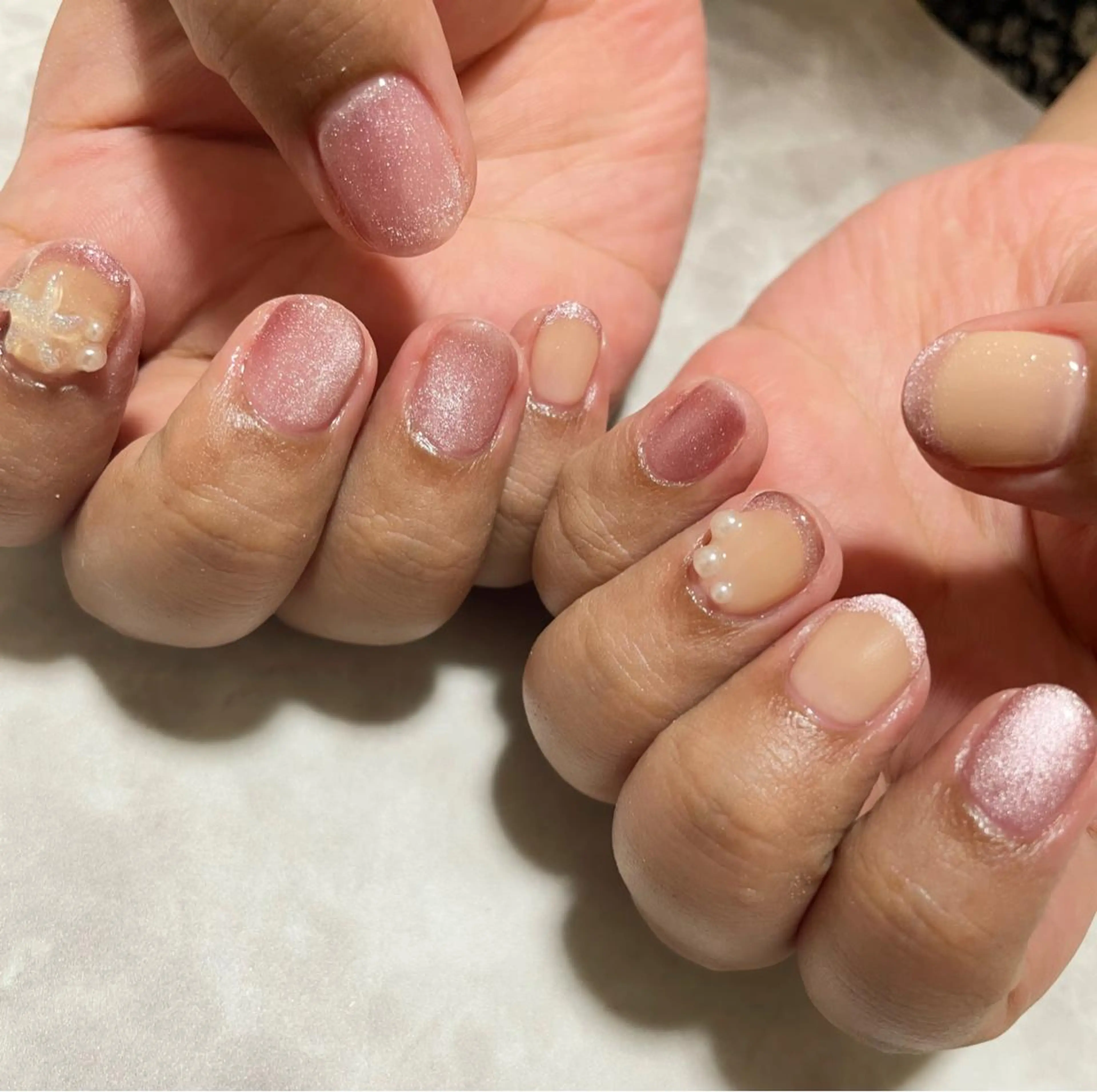 ネイル マグネットネイル Liora所属・nail mnのネイルデザイン