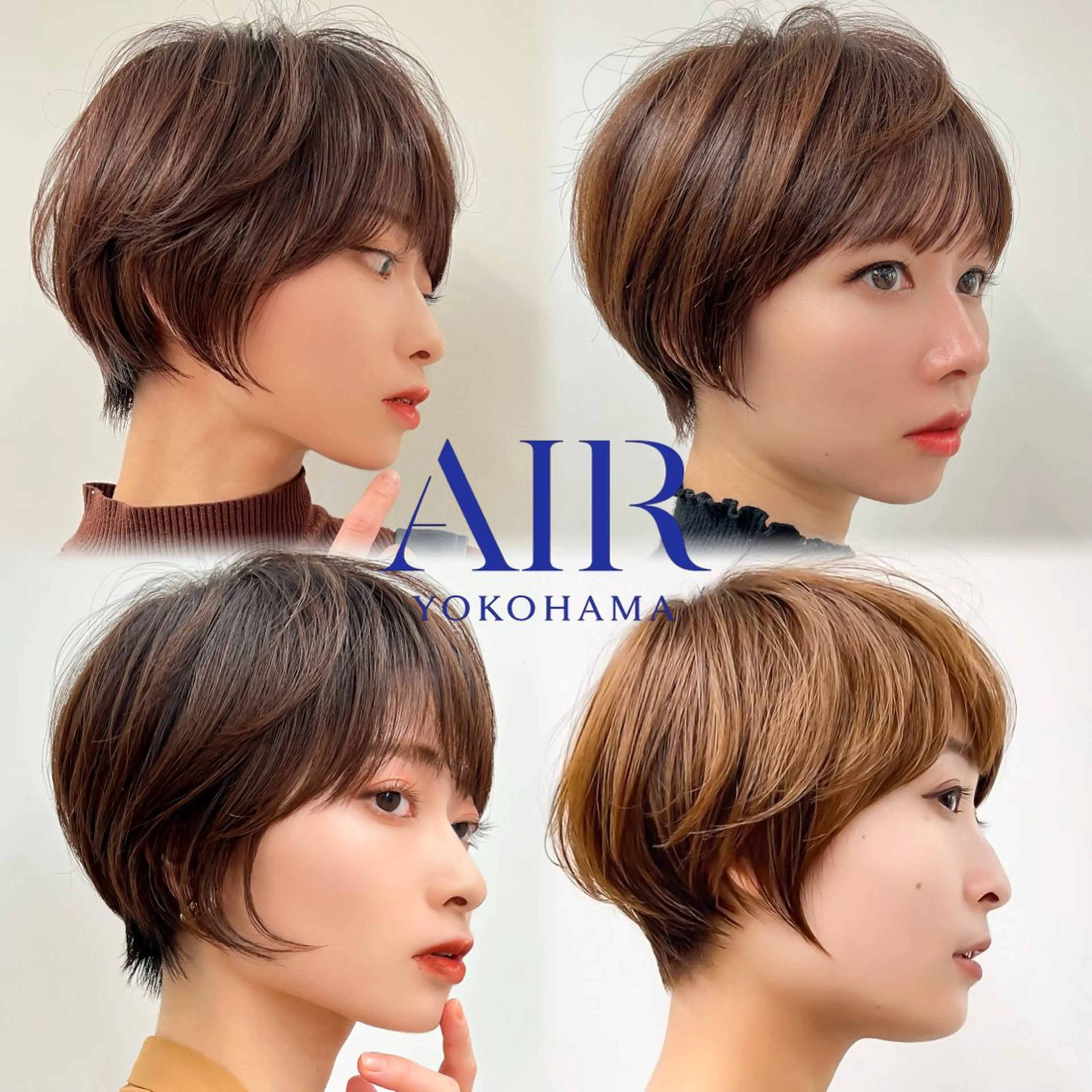 ショートカット+ゆるふわパーマの写真