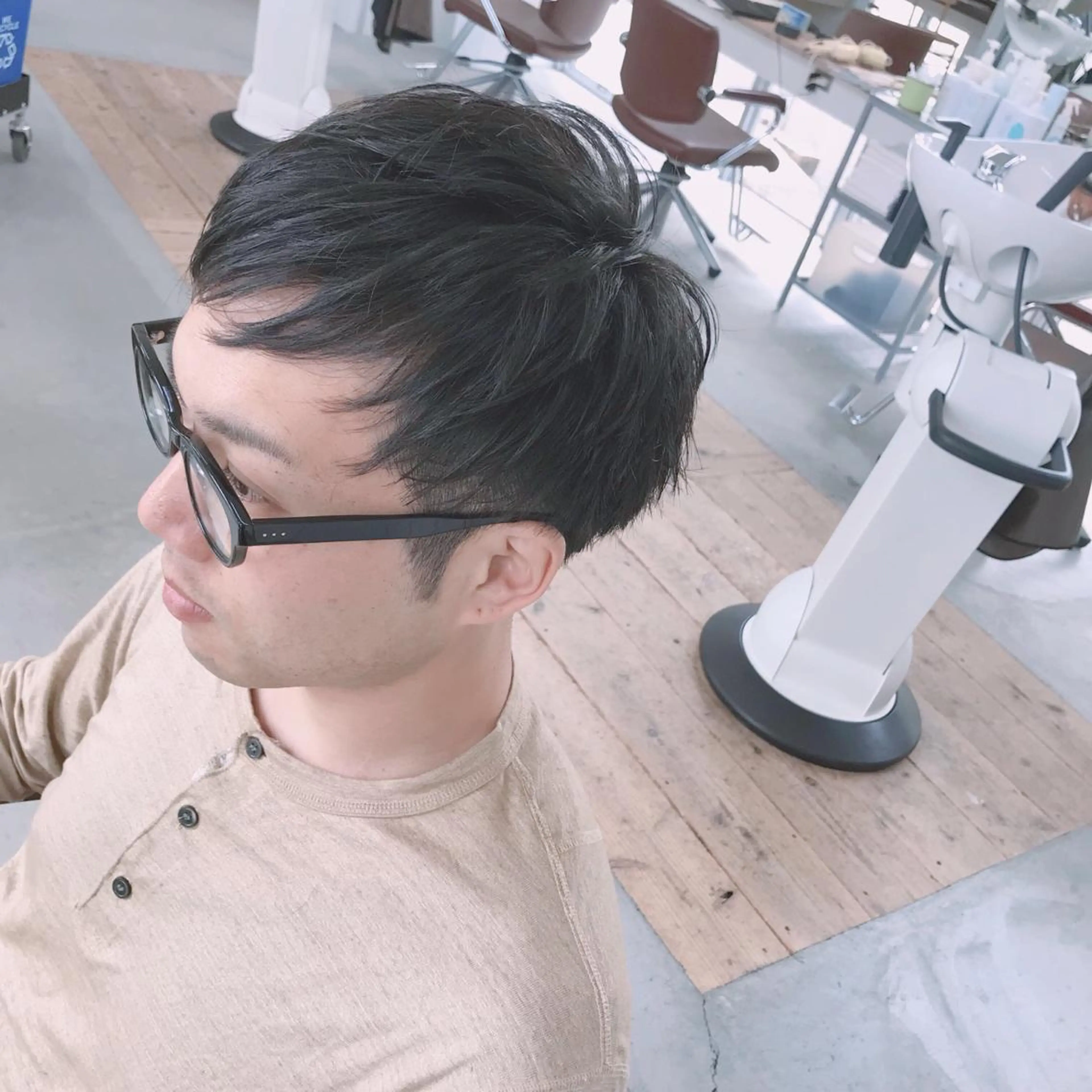 ショート メンズ カット ヘッドスパ kachina所属・綿貫 美雪のヘアスタイル