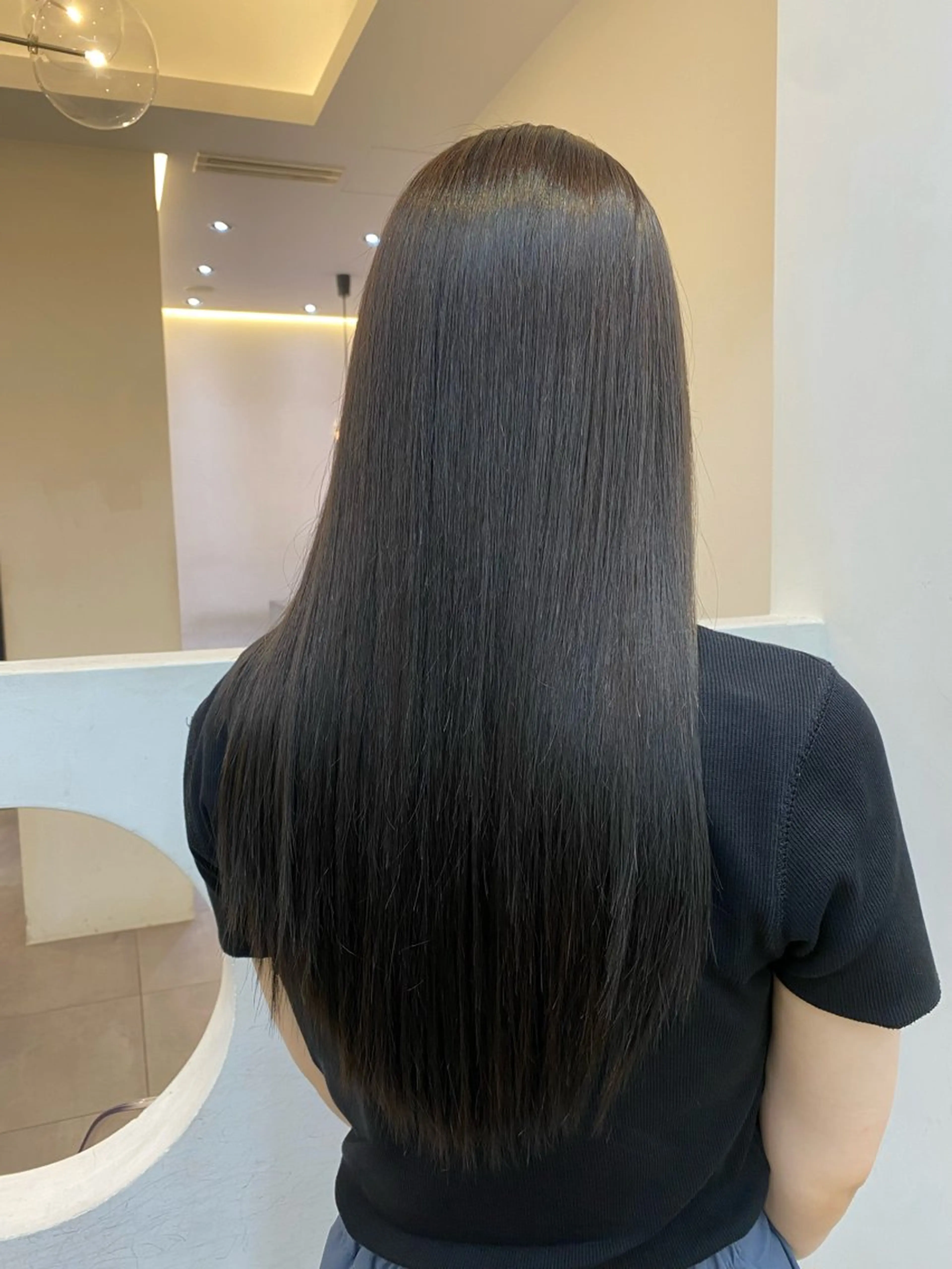 ロング カラー ヘアカラー nok所属・レイヤー/ベージュ/ どますず🌺のヘアスタイル