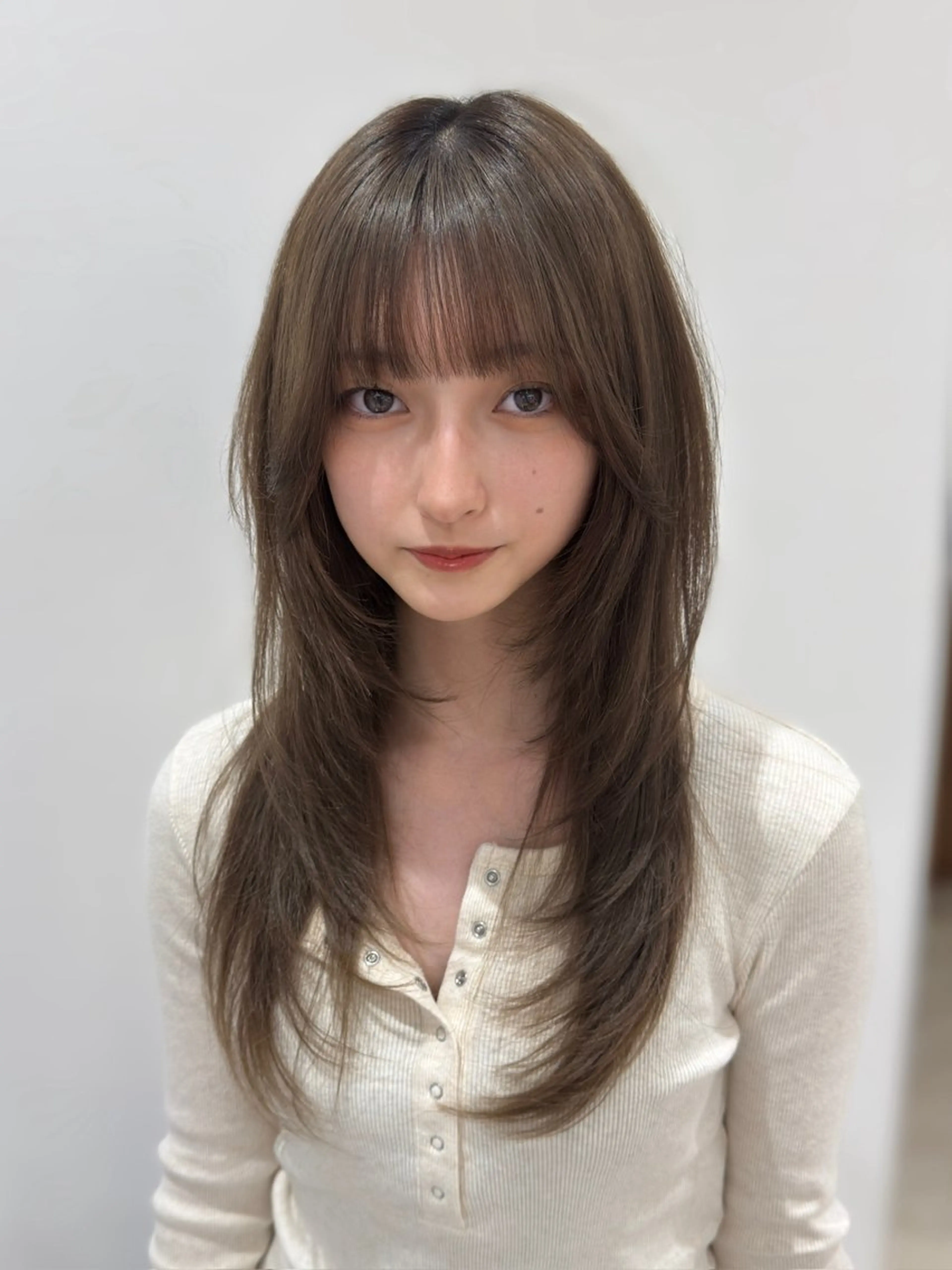 ロング カット ヘアカラー トリートメント ウルフカット/ ハッシュカット/山路のヘアスタイル