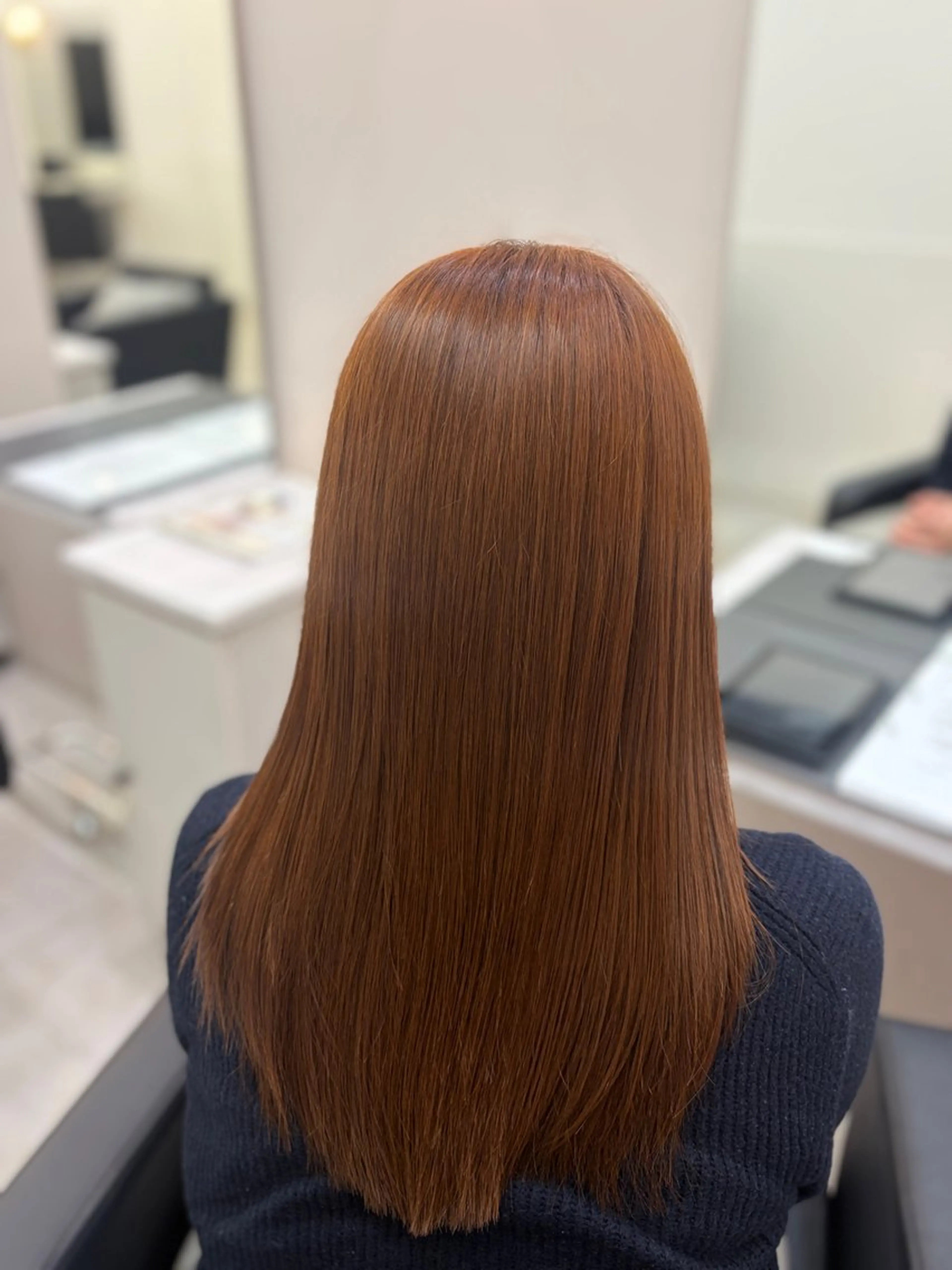 ロング カラー カット ヘアカラー 小川 琉華のヘアスタイル