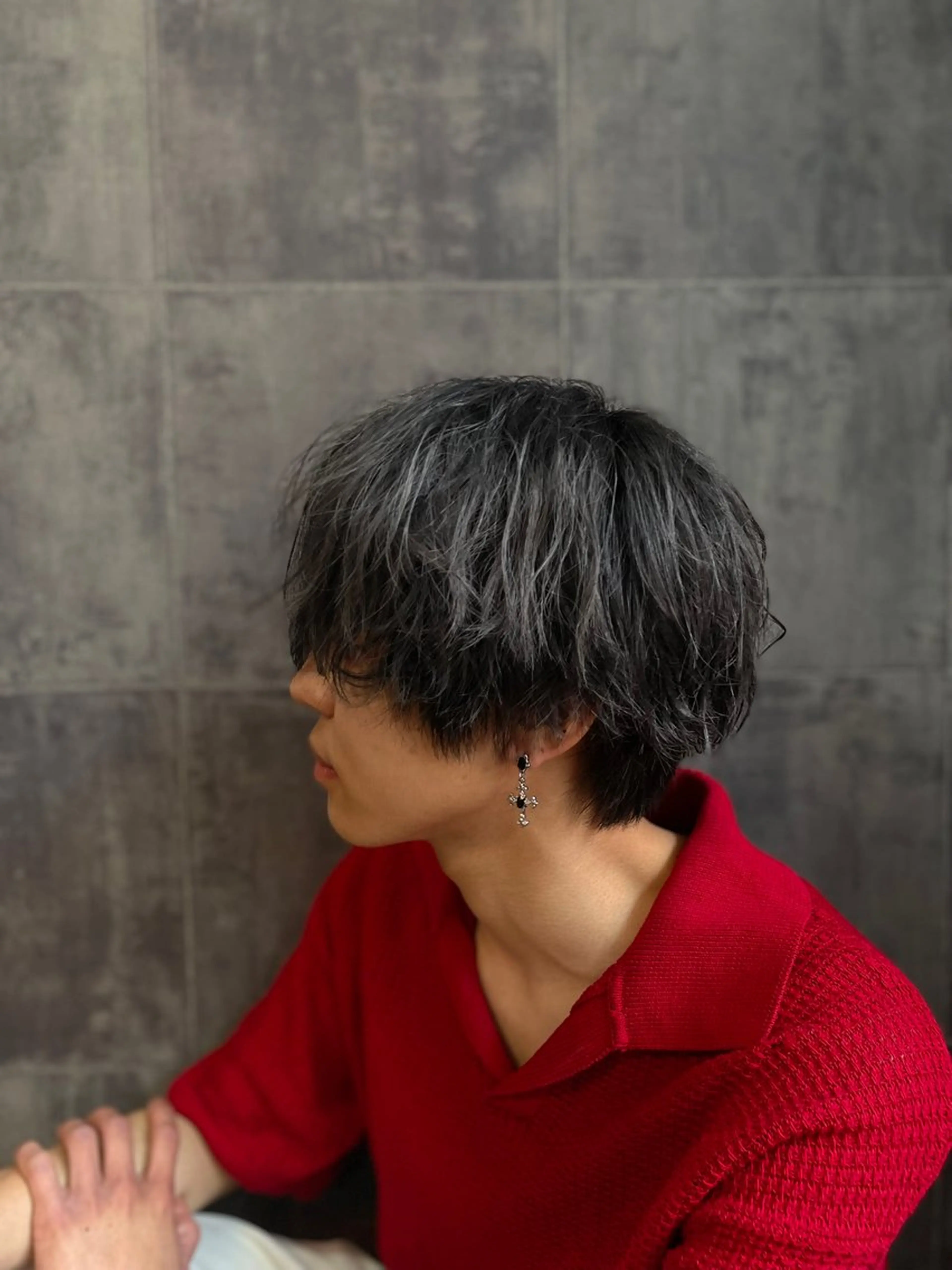 パーマ メンズ カット パーマ トリートメント ヘッドスパ メンズパーマ/垢抜け /メンズ特化/颯大のヘアスタイル