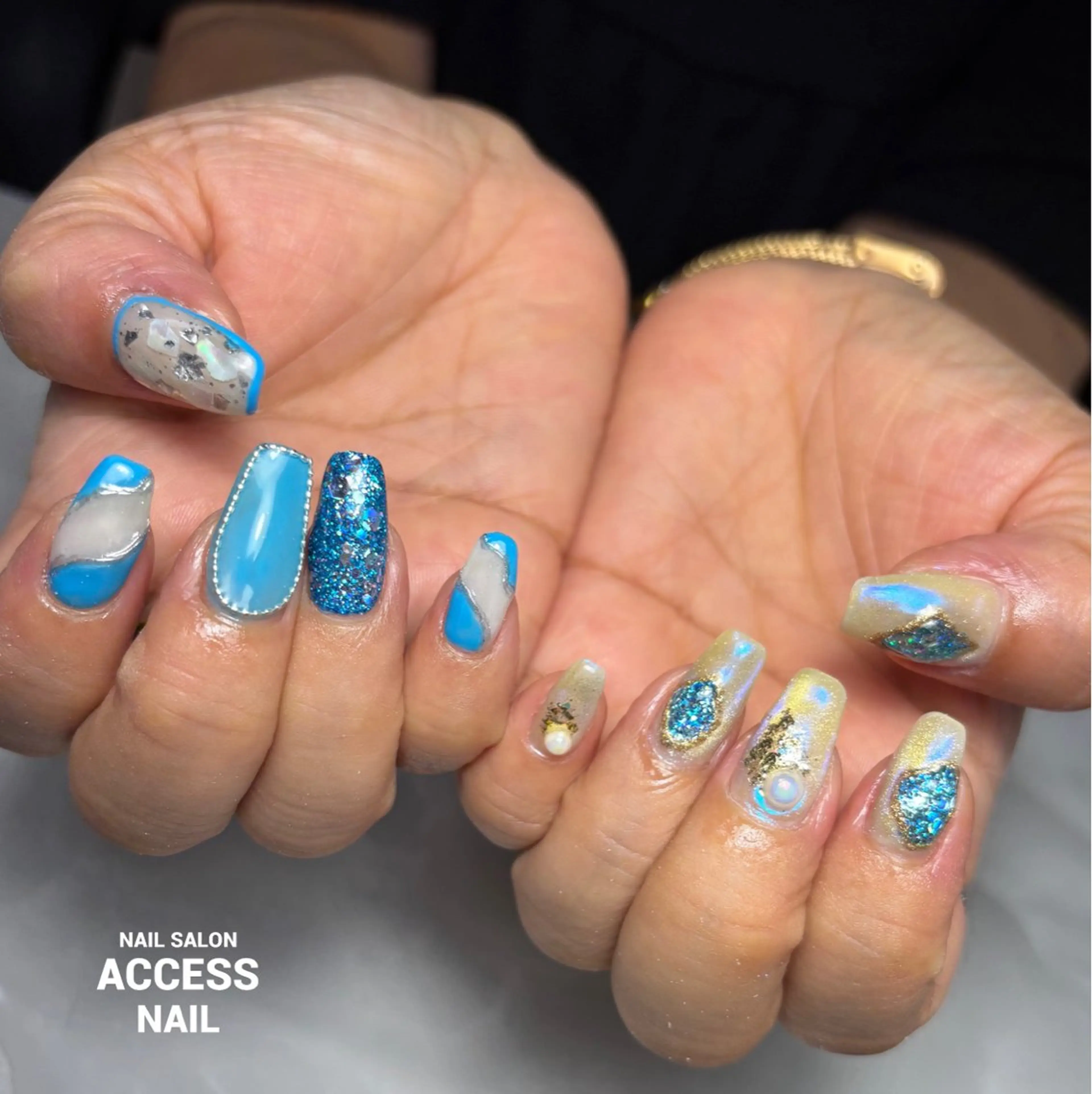 ネイル access nailのネイルデザイン