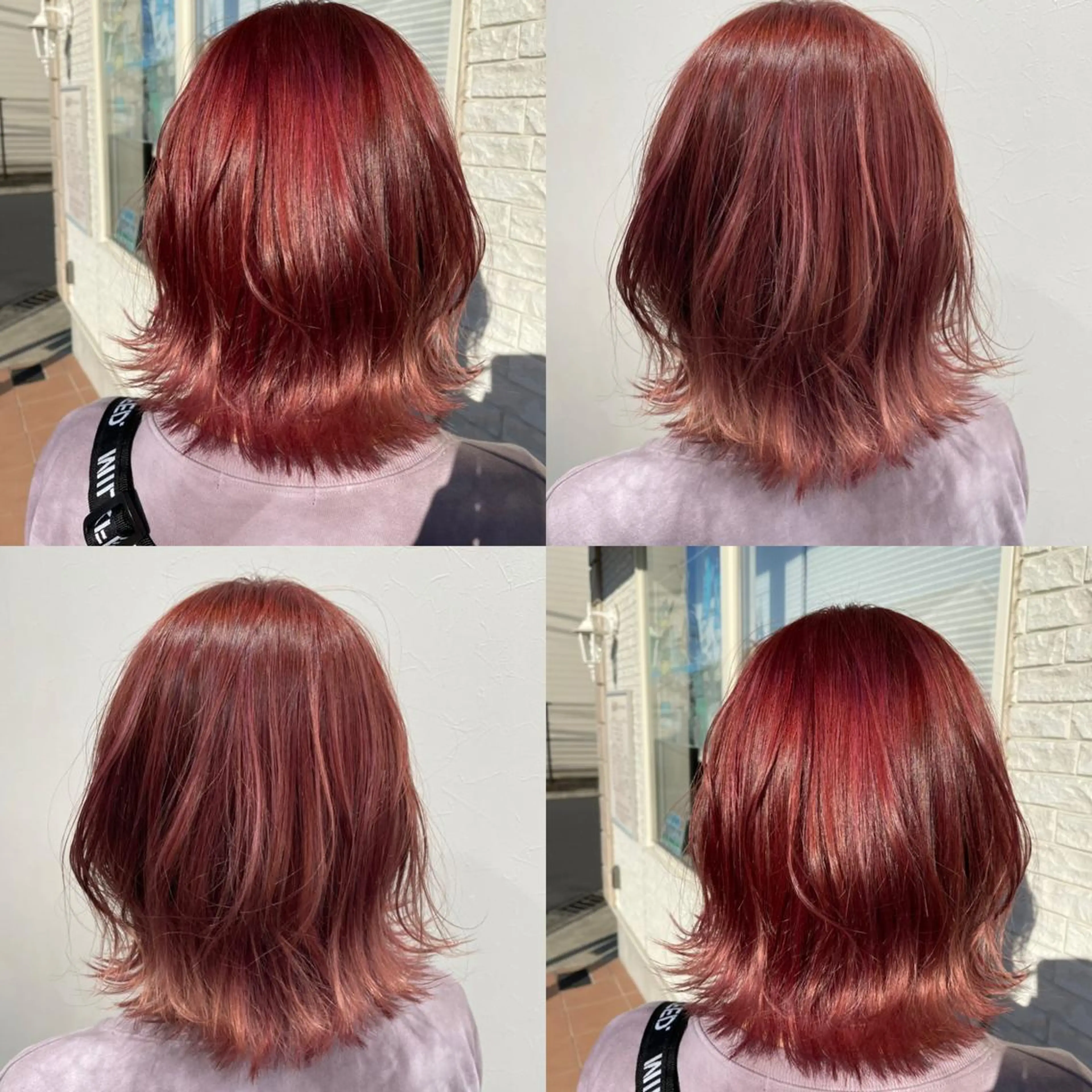 💫ケアブリーチ💫🦩ピンク系カラー🦩ケアブリーチ＋カラー💫の写真