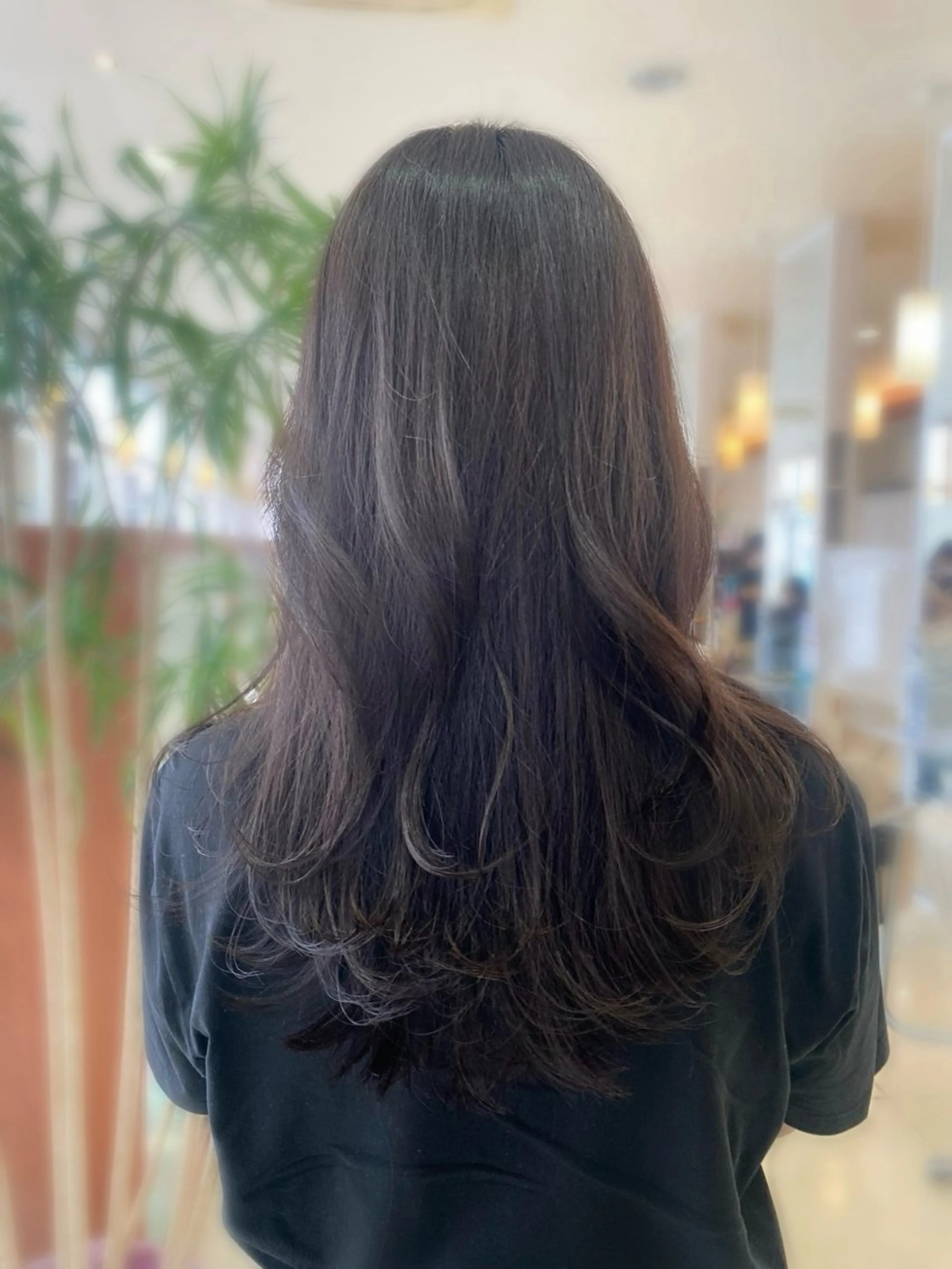 カラー ヘアカラー トリートメント 💖透明感カラー 板倉百花💖のヘアスタイル