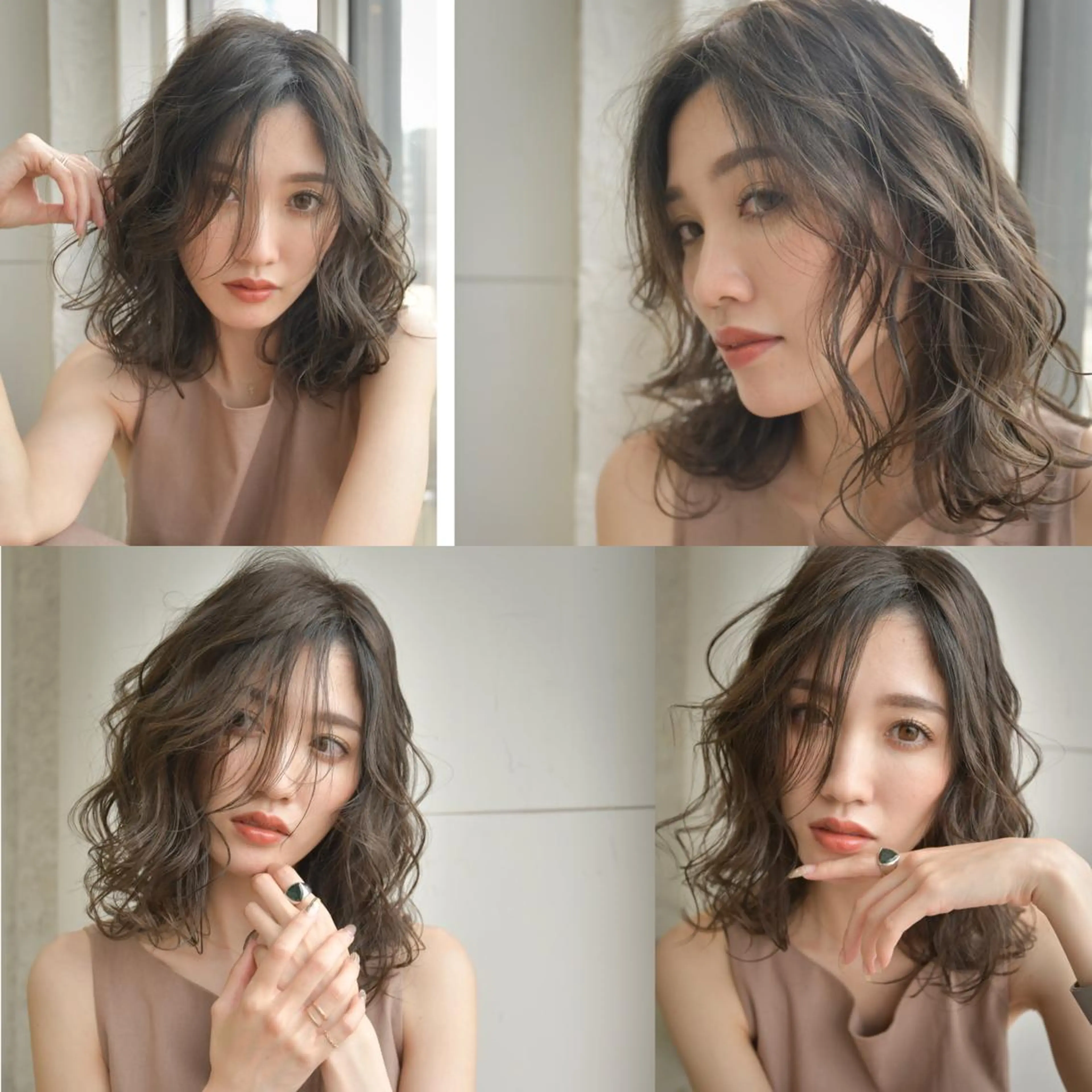ミディアム カラー welring hair salonのヘアスタイル