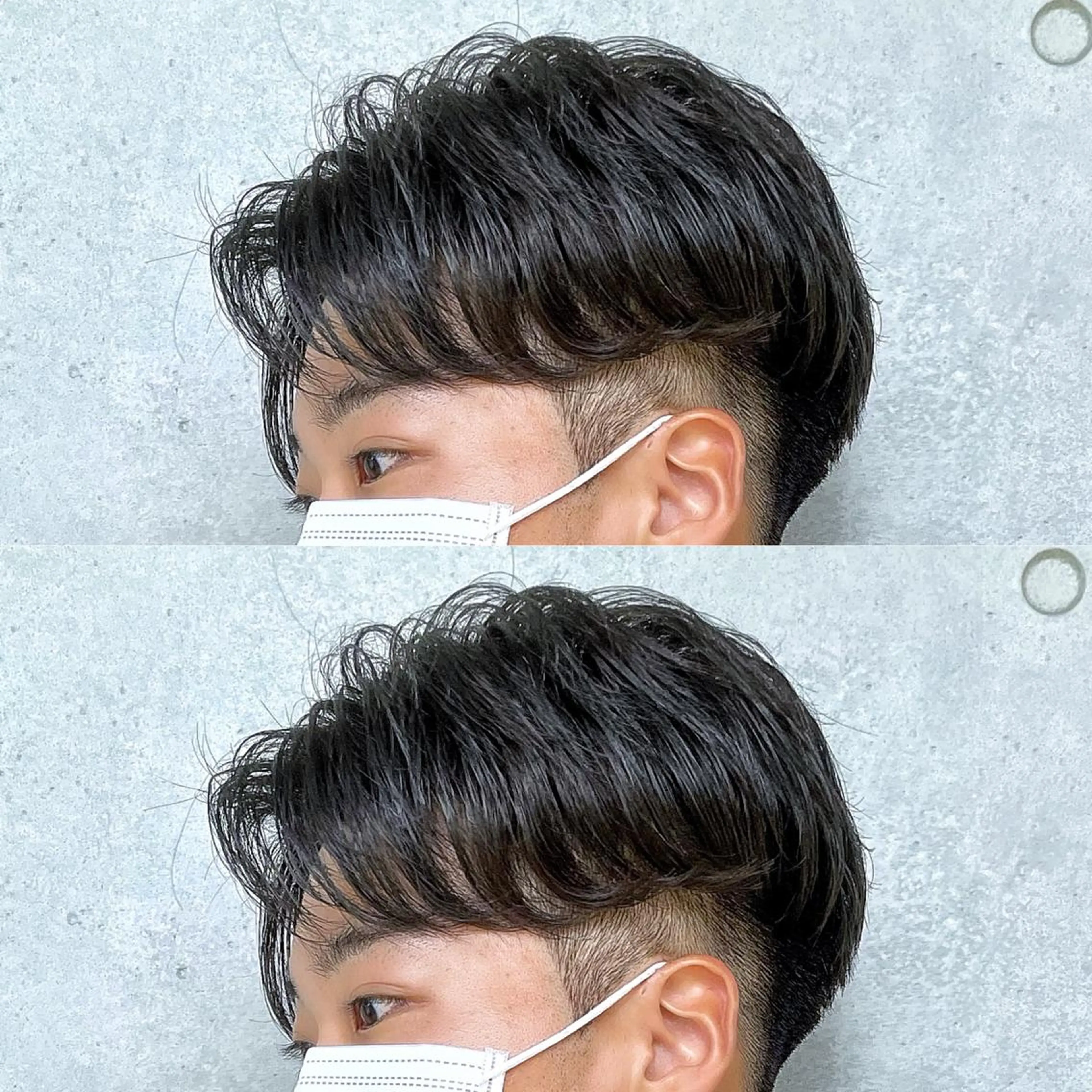 ショート メンズ メンズパーマ カット メンズヘア特化 崎田 成人のヘアスタイル