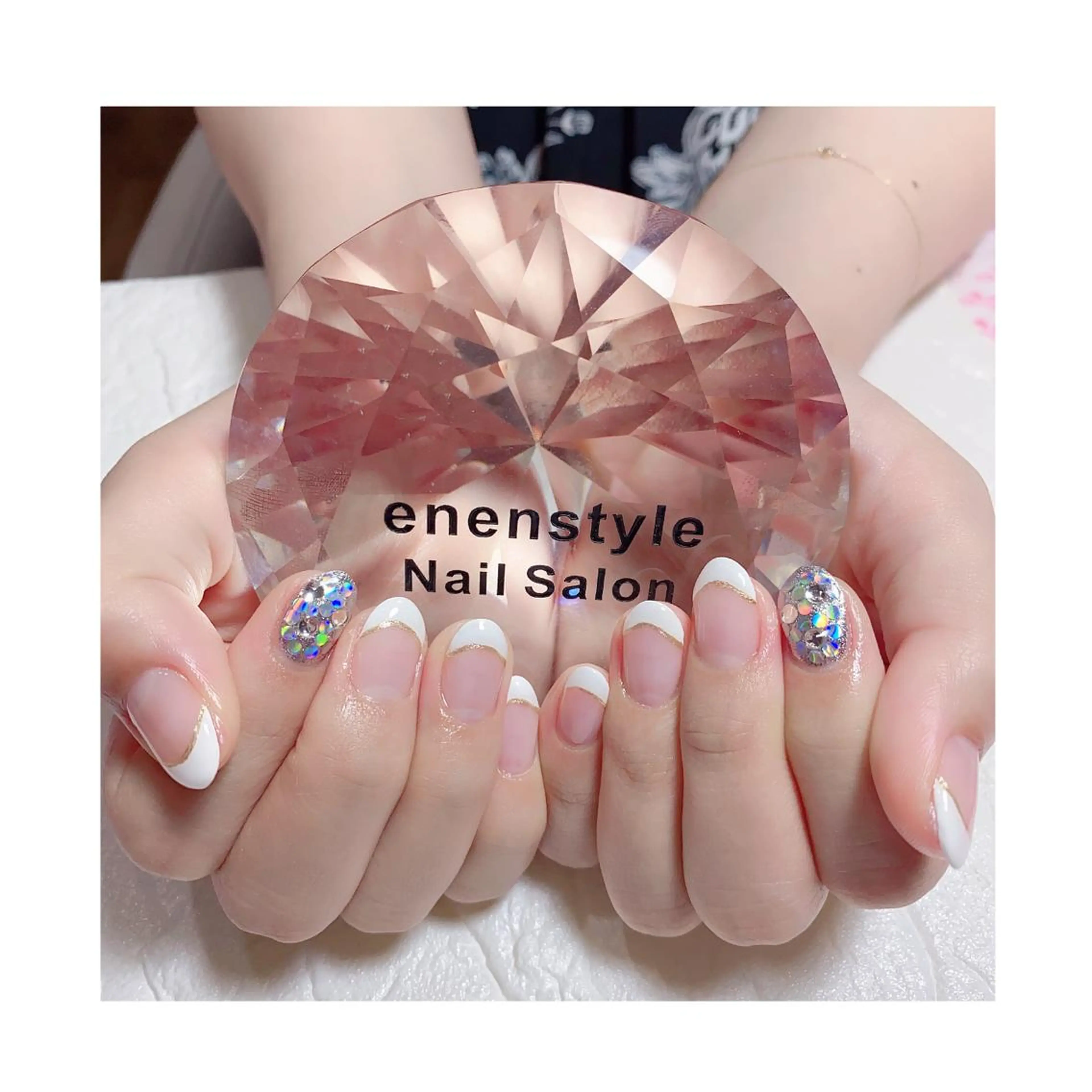 ショート ネイル ジェルネイル ニュアンスネイル オフィスネイル ワンカラーネイル パラジェル 👑enen style👑のネイルデザイン