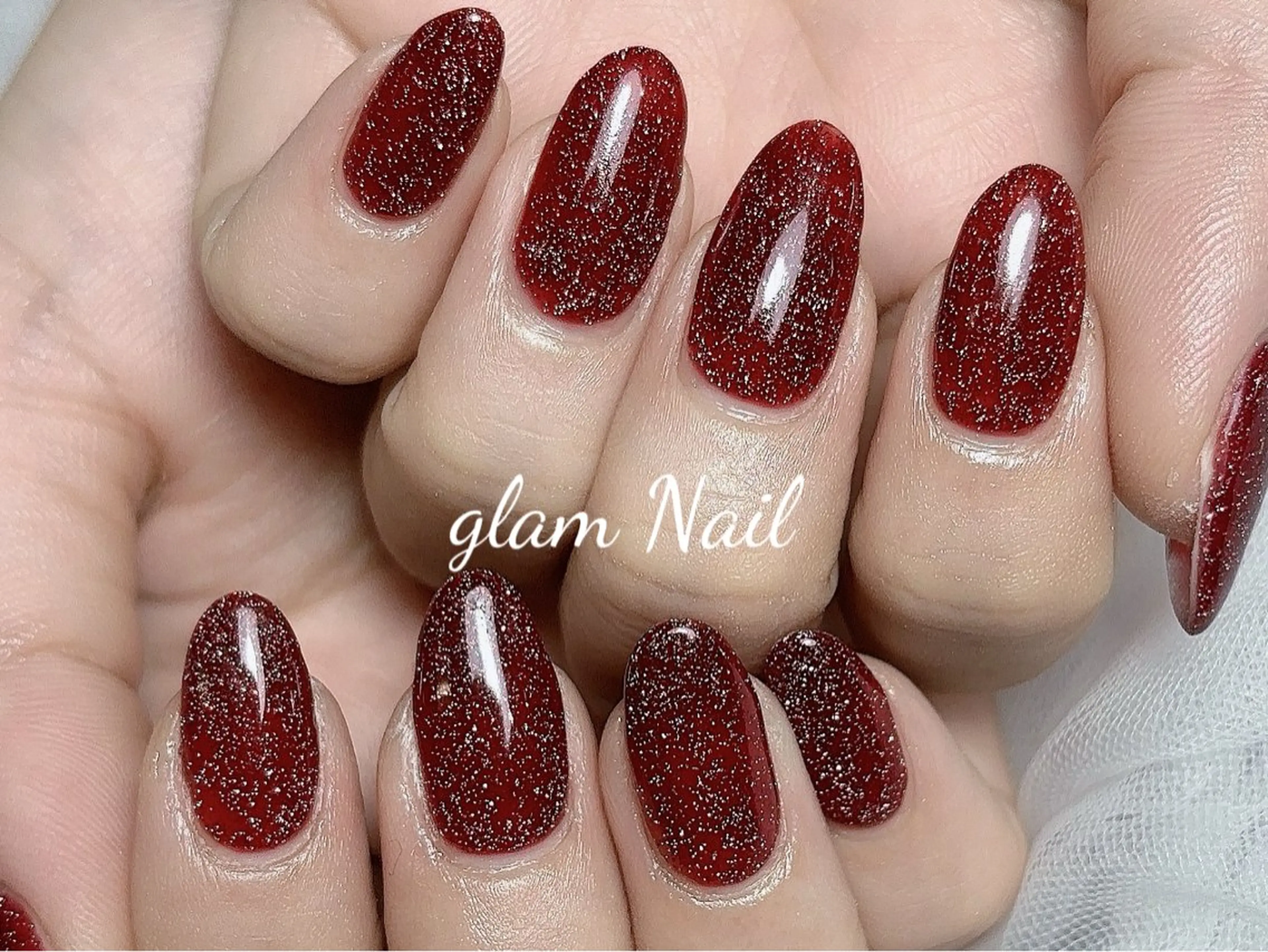 ネイル ハンドネイル フットネイル エツメ💅 長さだし🎀デザインのネイルデザイン