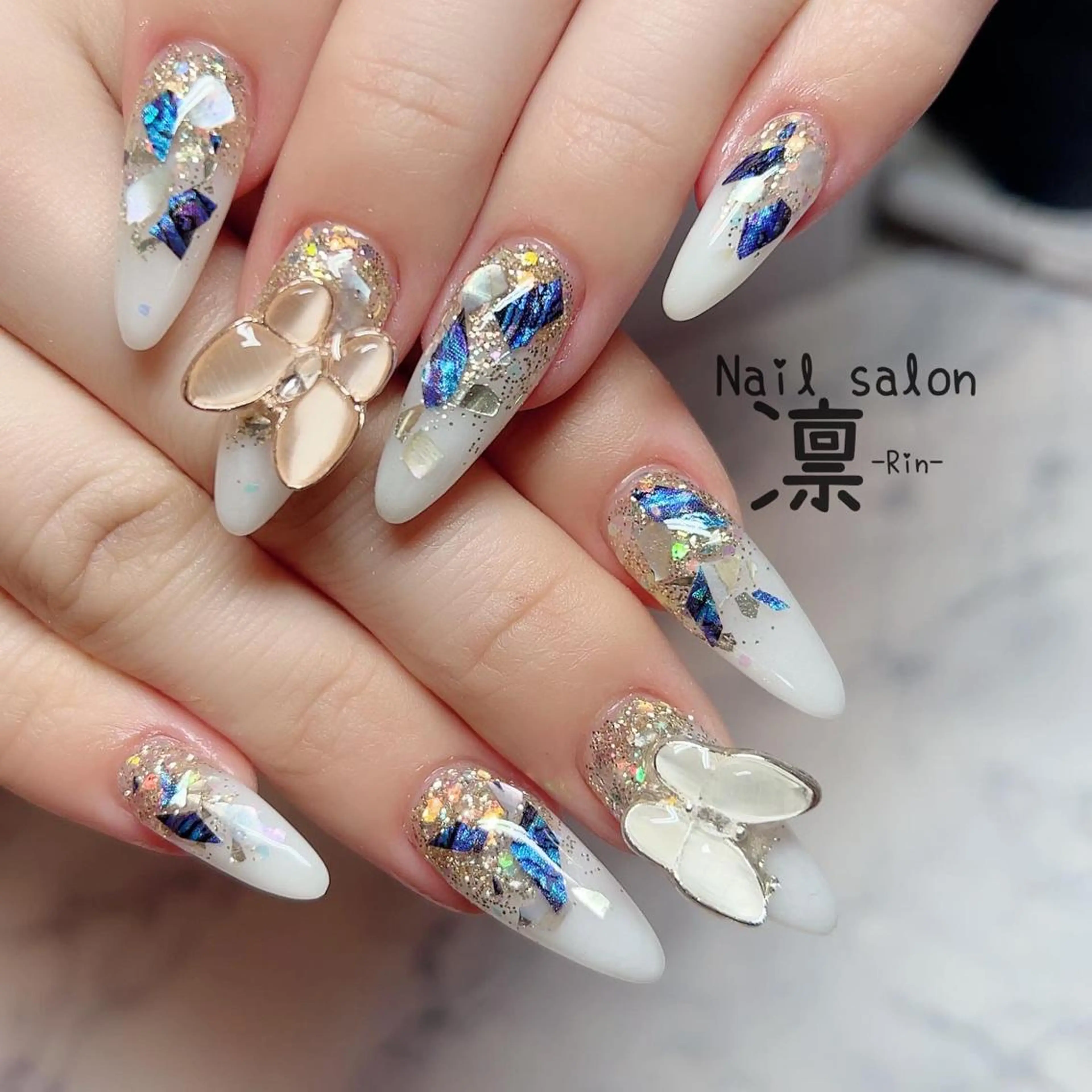 ネイル スカルプネイル private salon凛のネイルデザイン