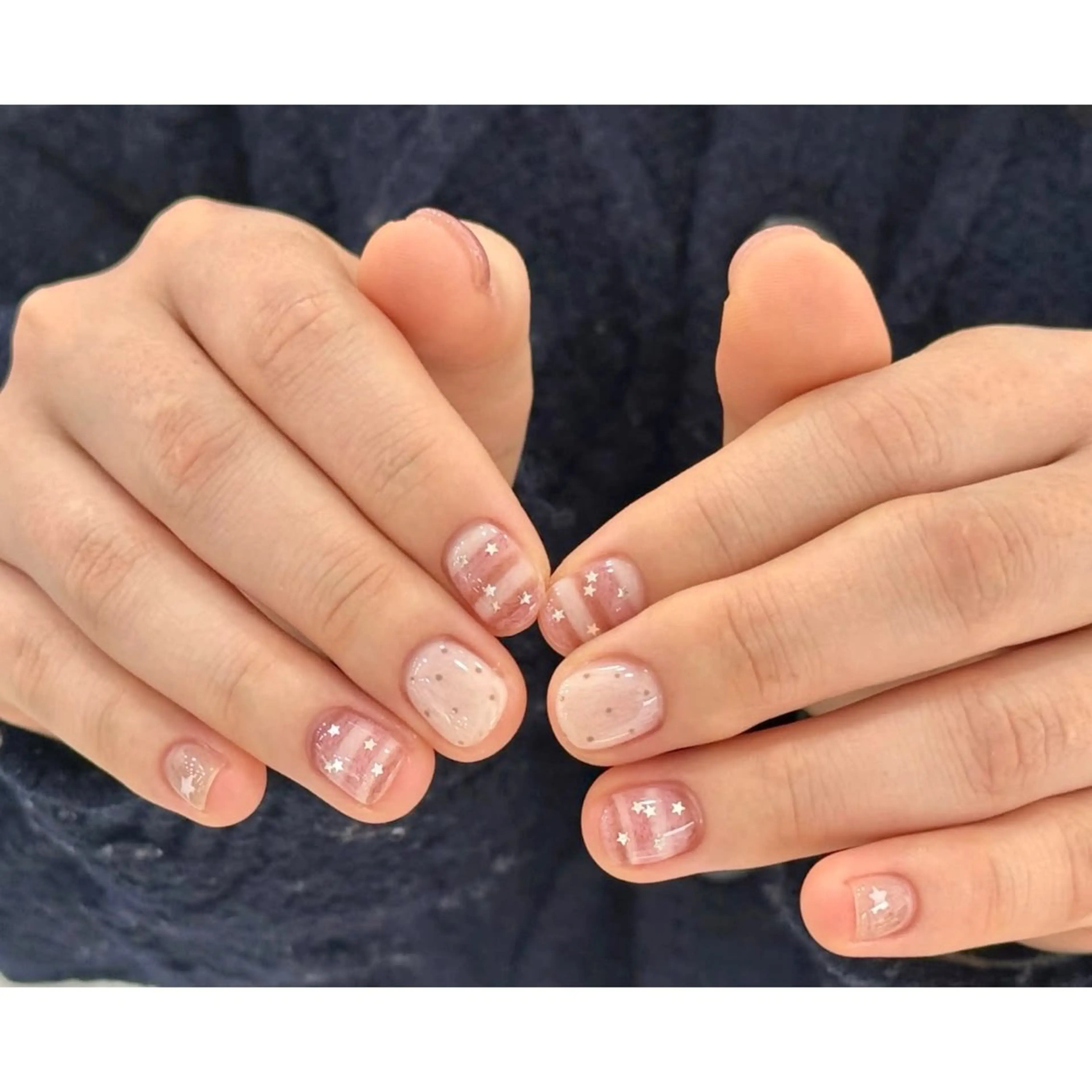 ネイル ハンドネイル ⏦Little 𐙚 Nail⏦のネイルデザイン