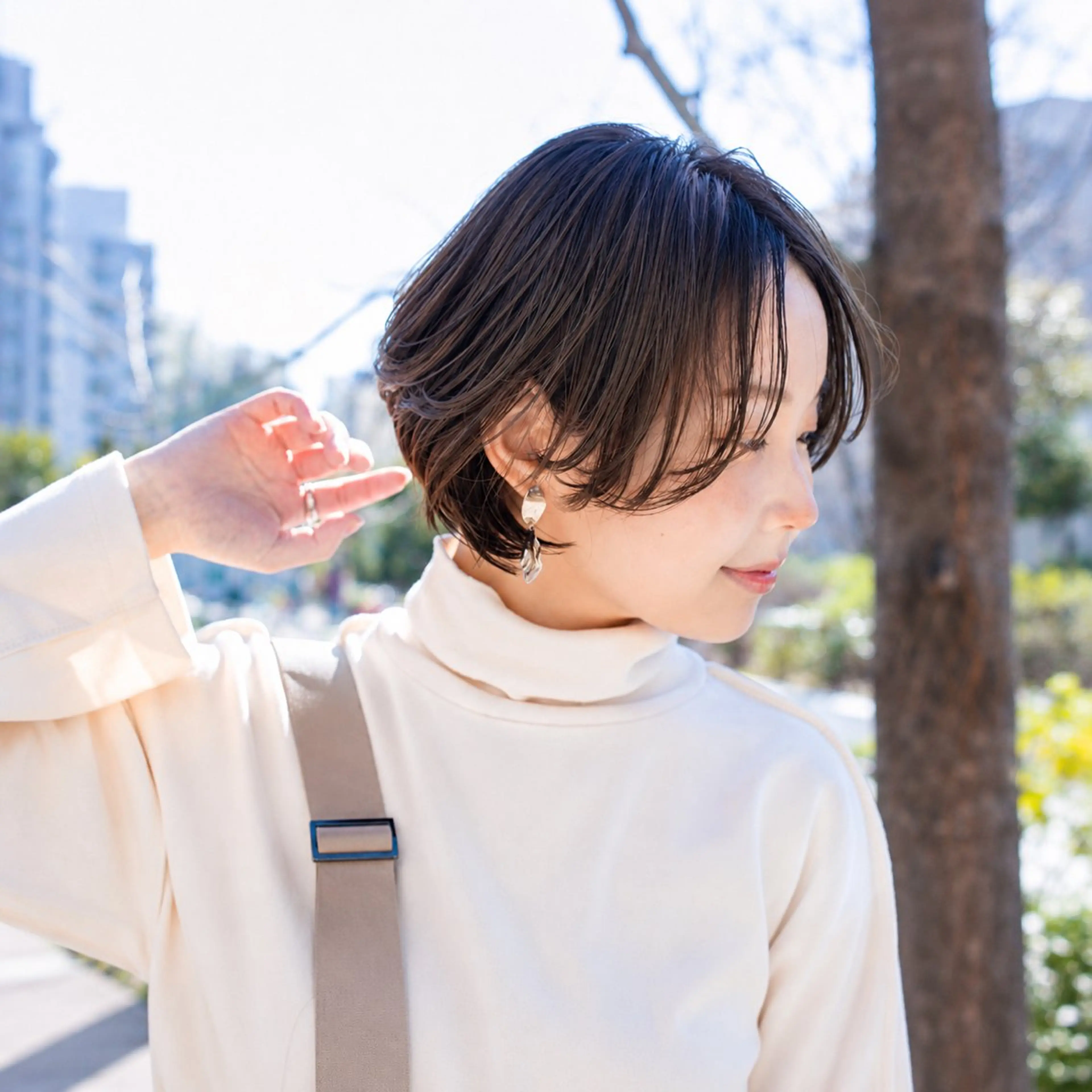ショート カット 具志 真理子のヘアスタイル