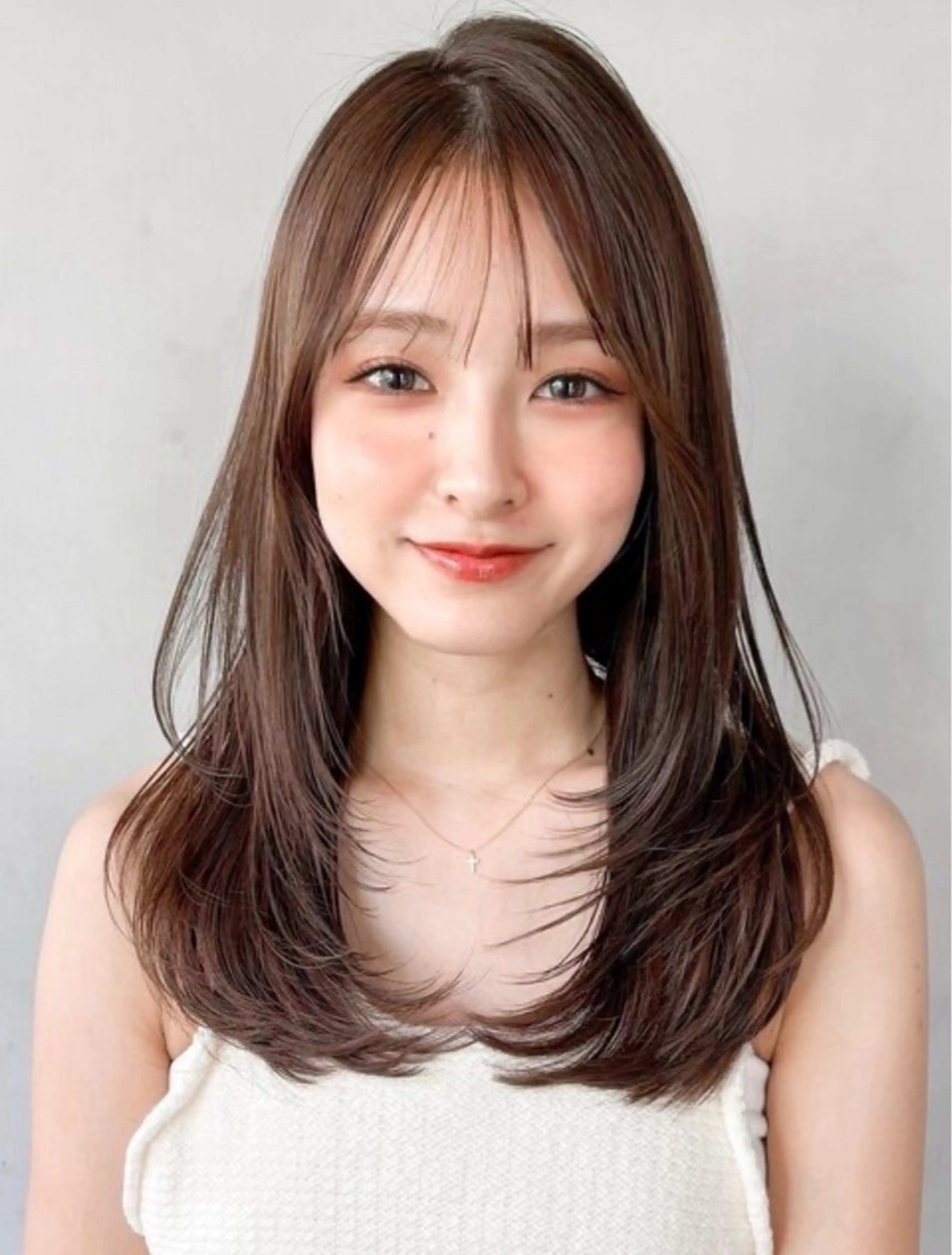 ロング Ang　関 貫太郎のヘアスタイル