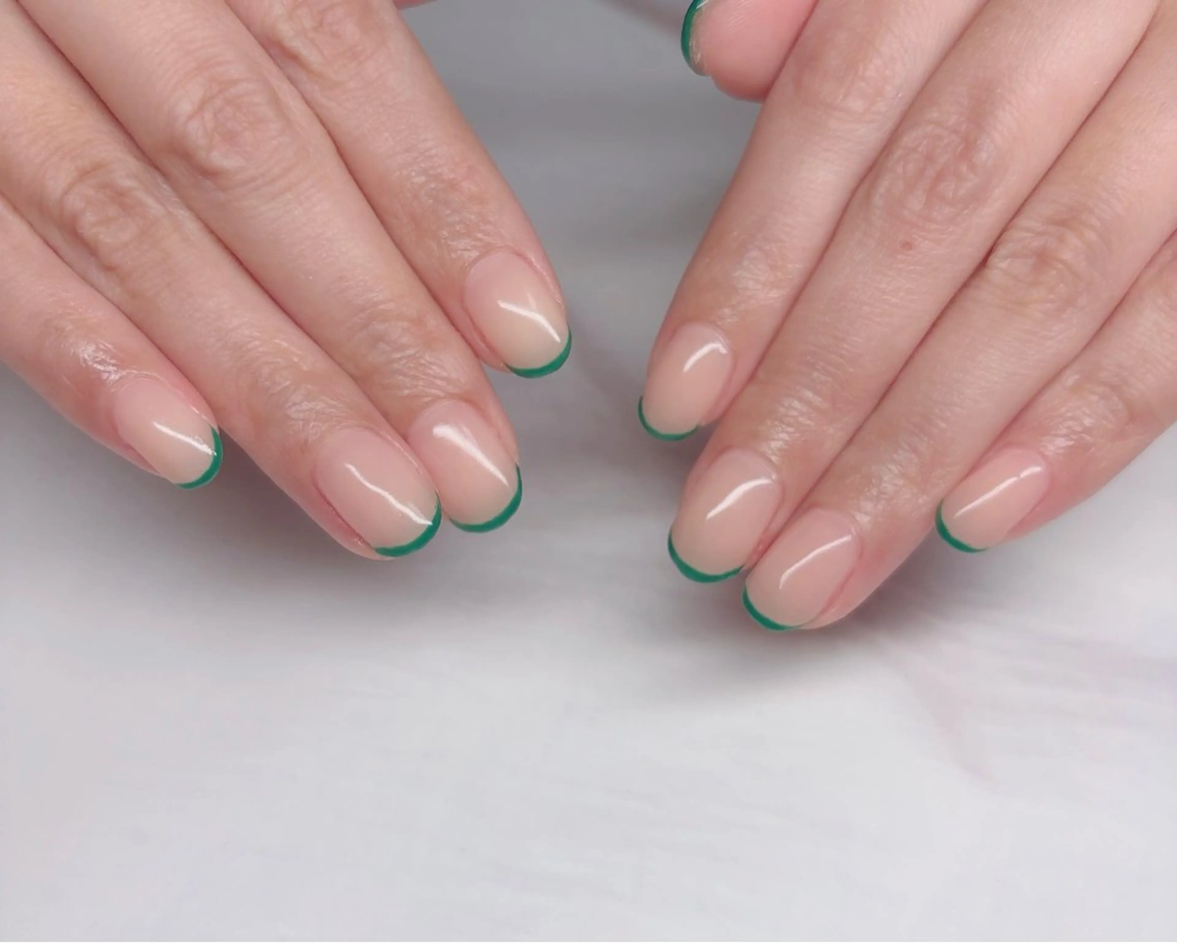 ネイル フレンチネイル ハンドネイル Nail_by N1のネイルデザイン